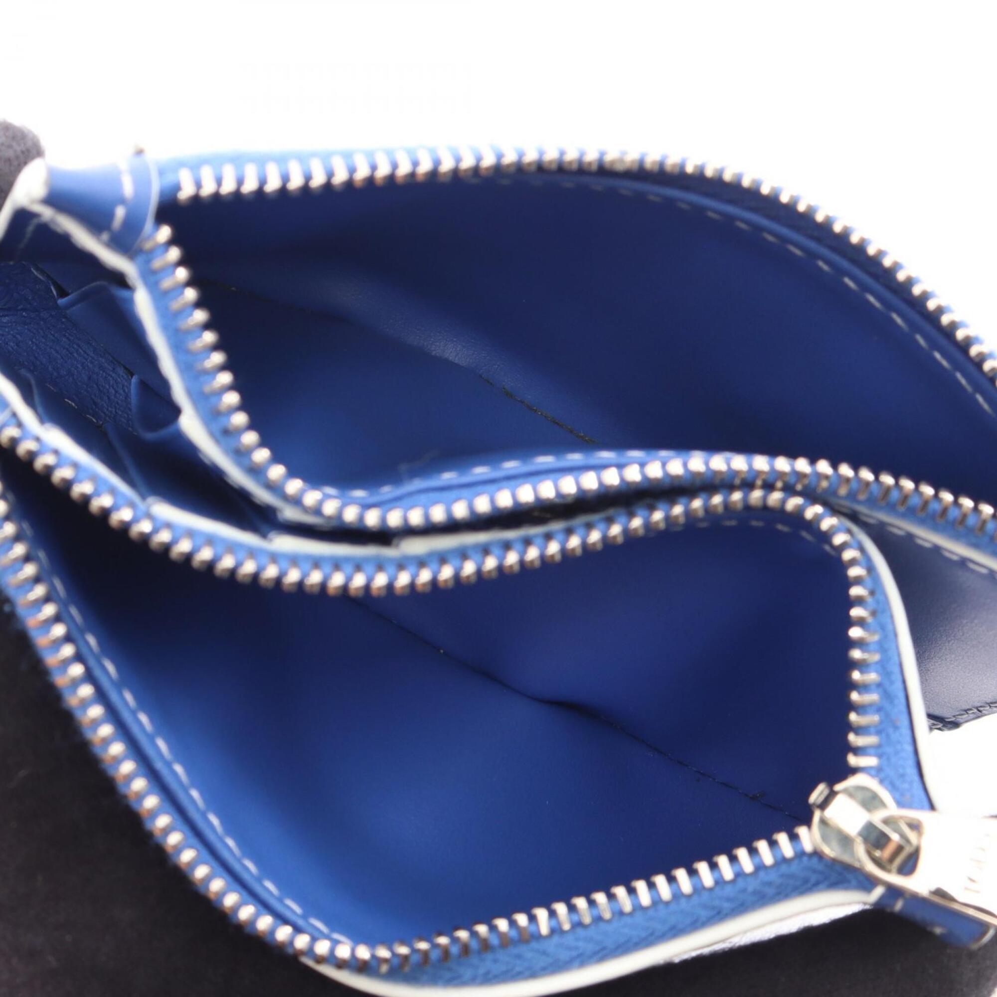 Tod's Blue Leather Wallet (Bi-Fold) (Pre-Owned)