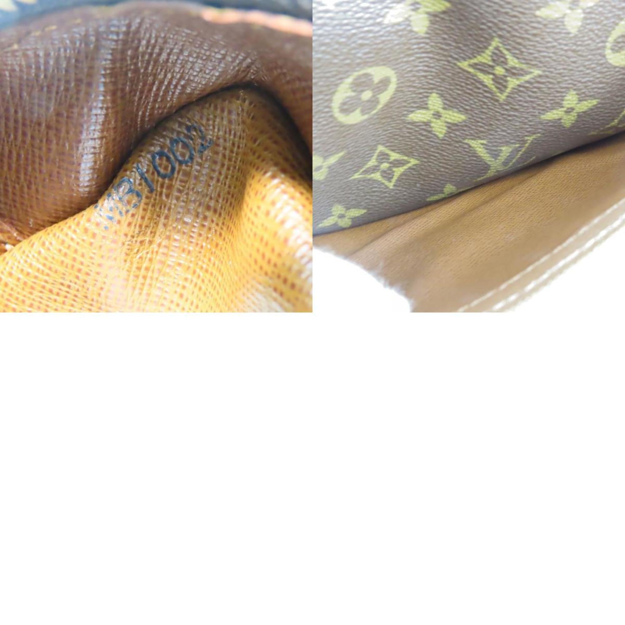 Louis Vuitton Monogram Brown Monogram Leather Shoulder Bag (Pre-Owned)
