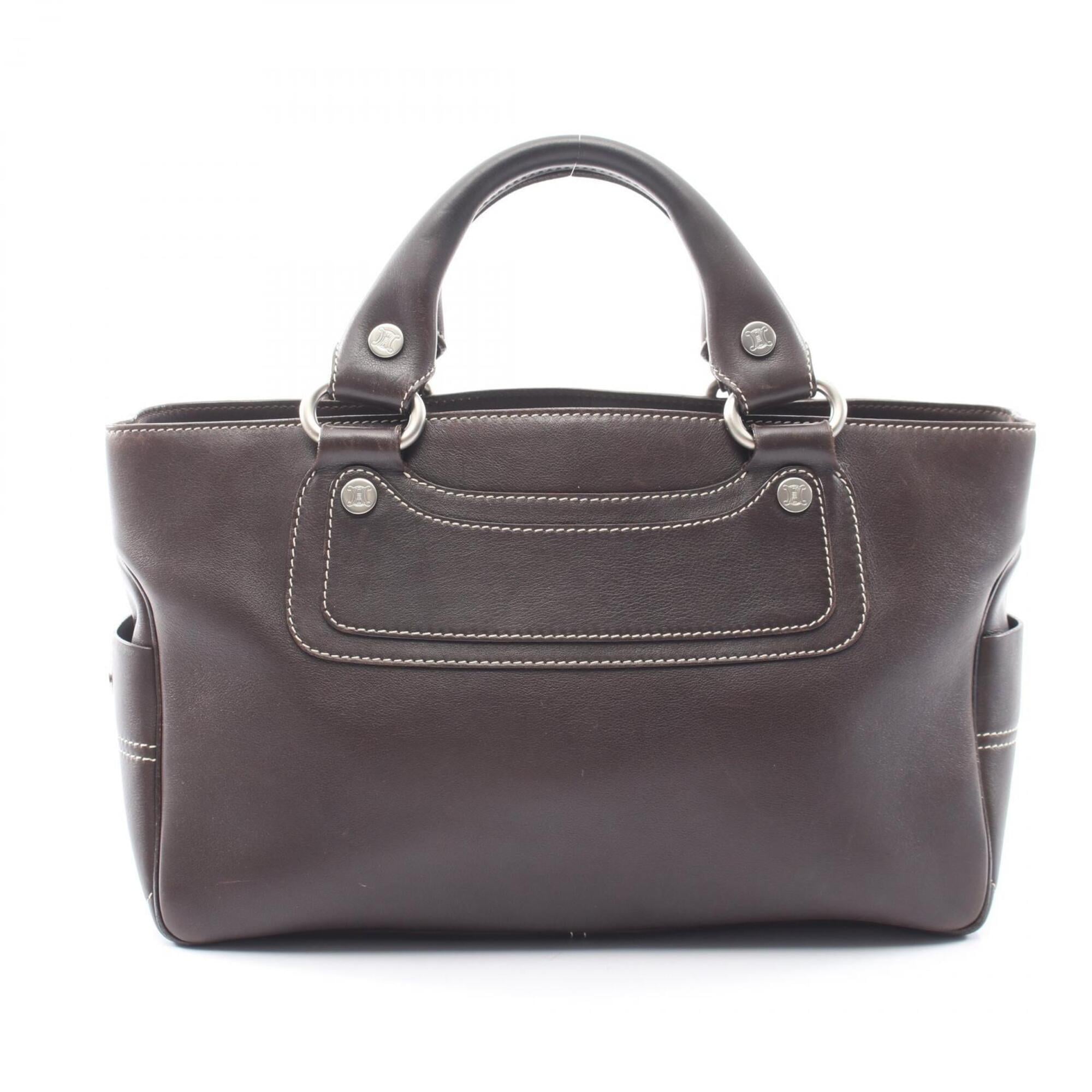 Celine Brown Leather Handbag (Pre-Owned)