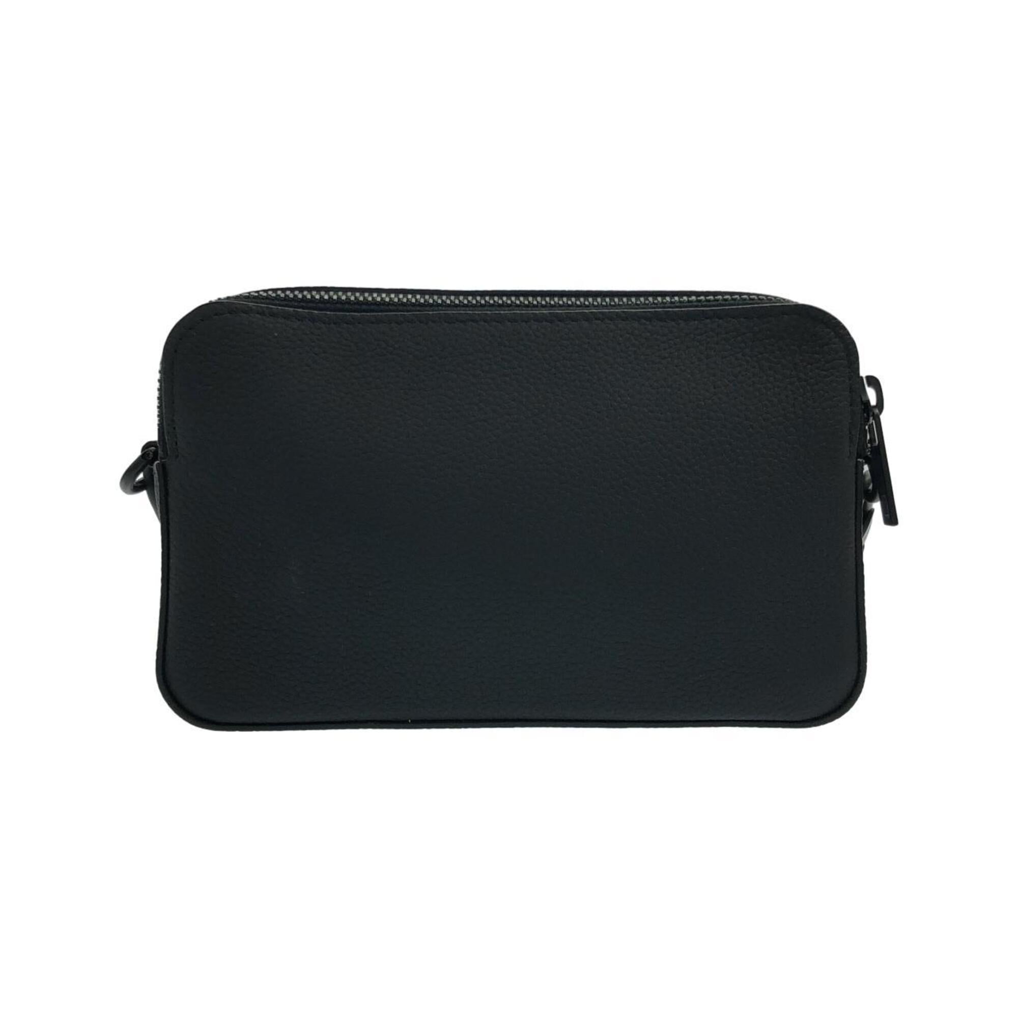 Louis Vuitton Black Leather Shoulder Bag (Pre-Owned)