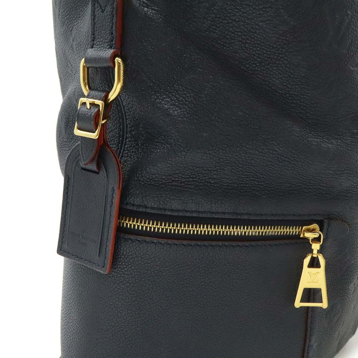 Louis Vuitton Monogram Empreinte Marine Rouge Monogram Empreinte Shoulder Bag (Pre-Owned)
