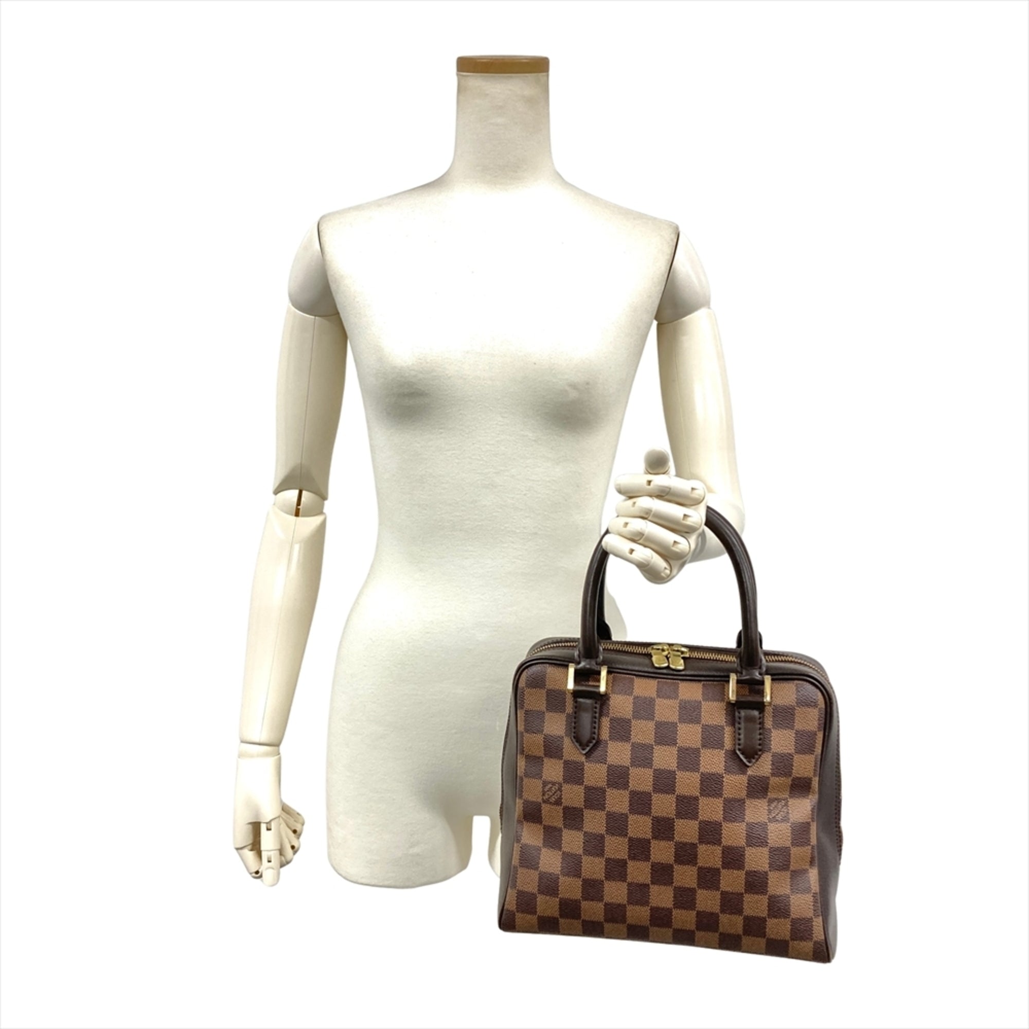 Louis Vuitton Brown Damier Canvas Ebene Galle Damier Canvas Handbag (Pre-Owned)