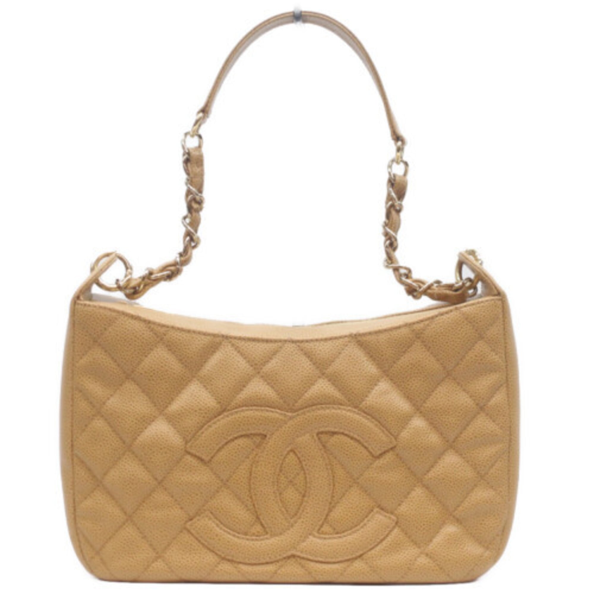 Chanel Grained Calfskin Shoulder Bag (Pre-Owned)