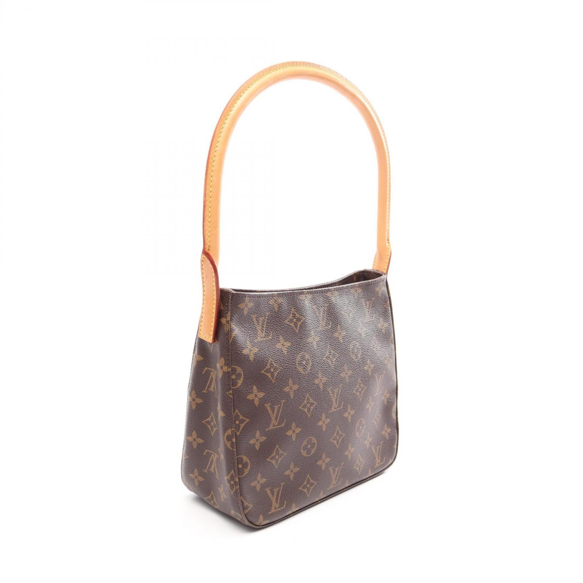Louis Vuitton Brown Pvc Leather Handbag Shoulder Bag (Pre-Owned)