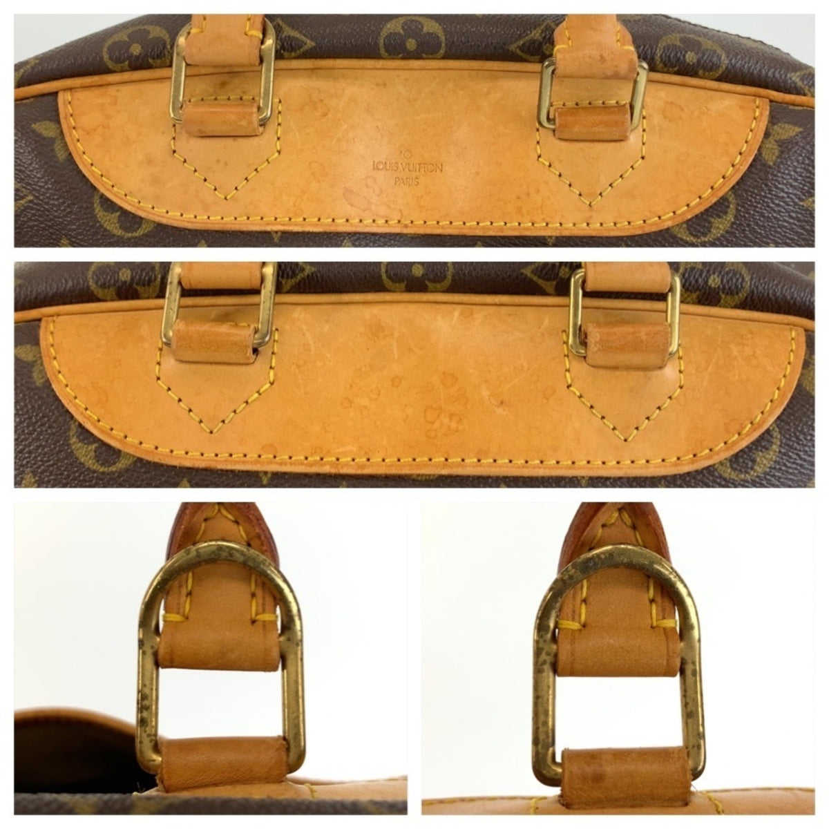 Louis Vuitton Brown Monogram Pvc Boston Bag Handbag (Pre-Owned)