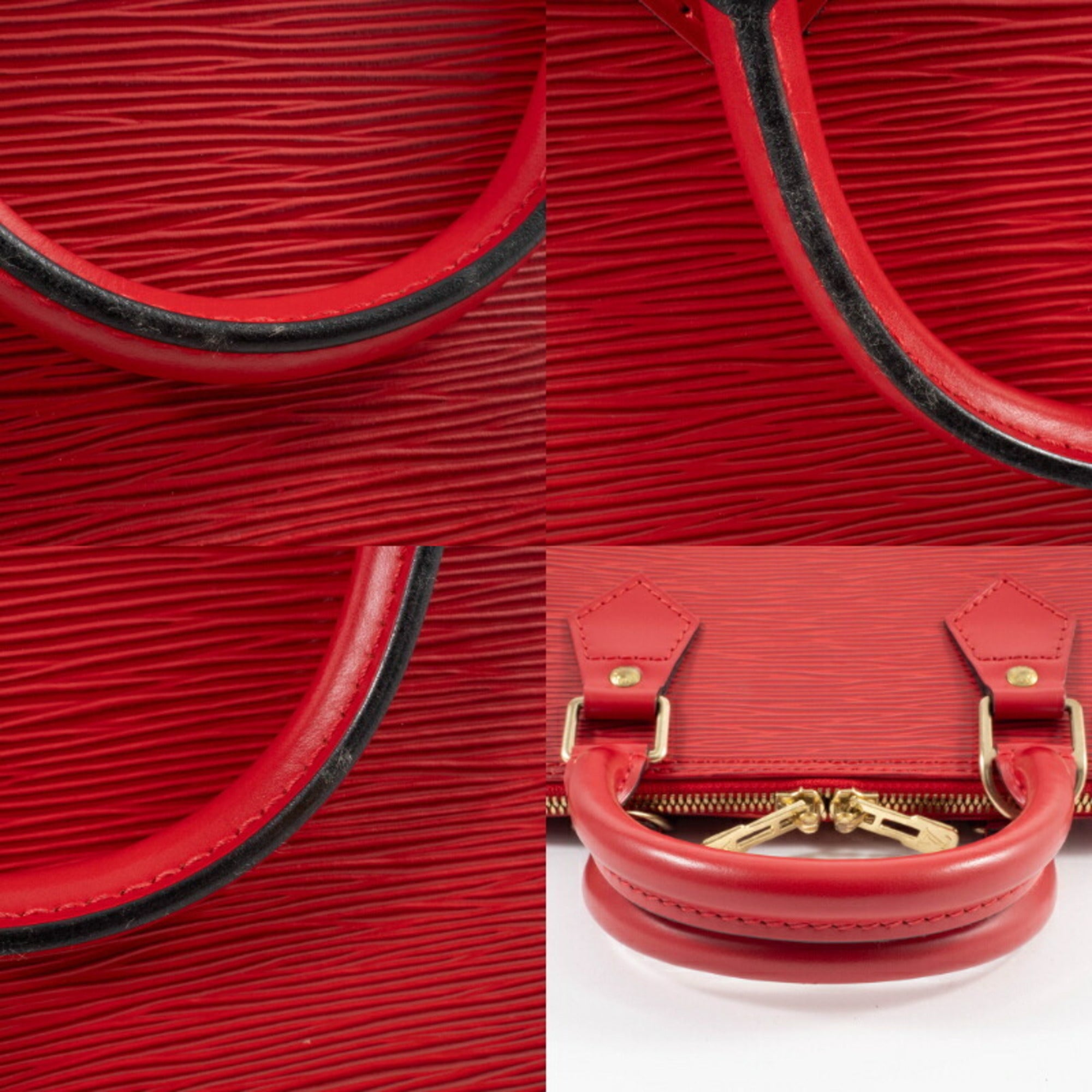 Louis Vuitton Castilian Red Epi Leather Handbag (Pre-Owned)
