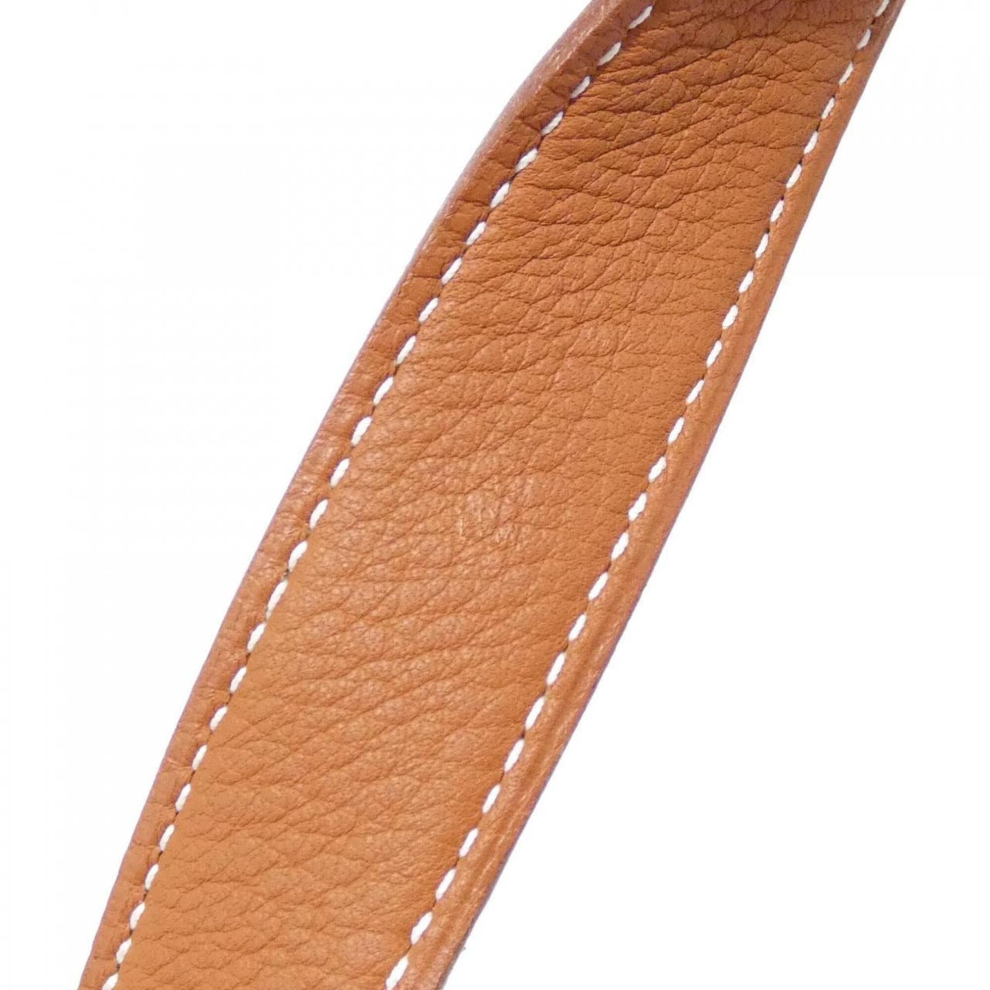 Hermes Brown Etrusque Taurillon Clemence Leather Shoulder Bag (Pre-Owned)