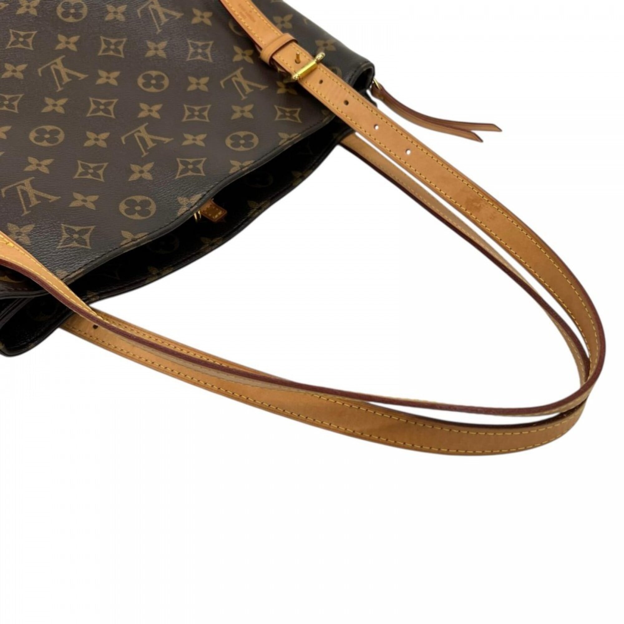 Louis Vuitton Brown Monogram Canvas Tote Bag (Pre-Owned)