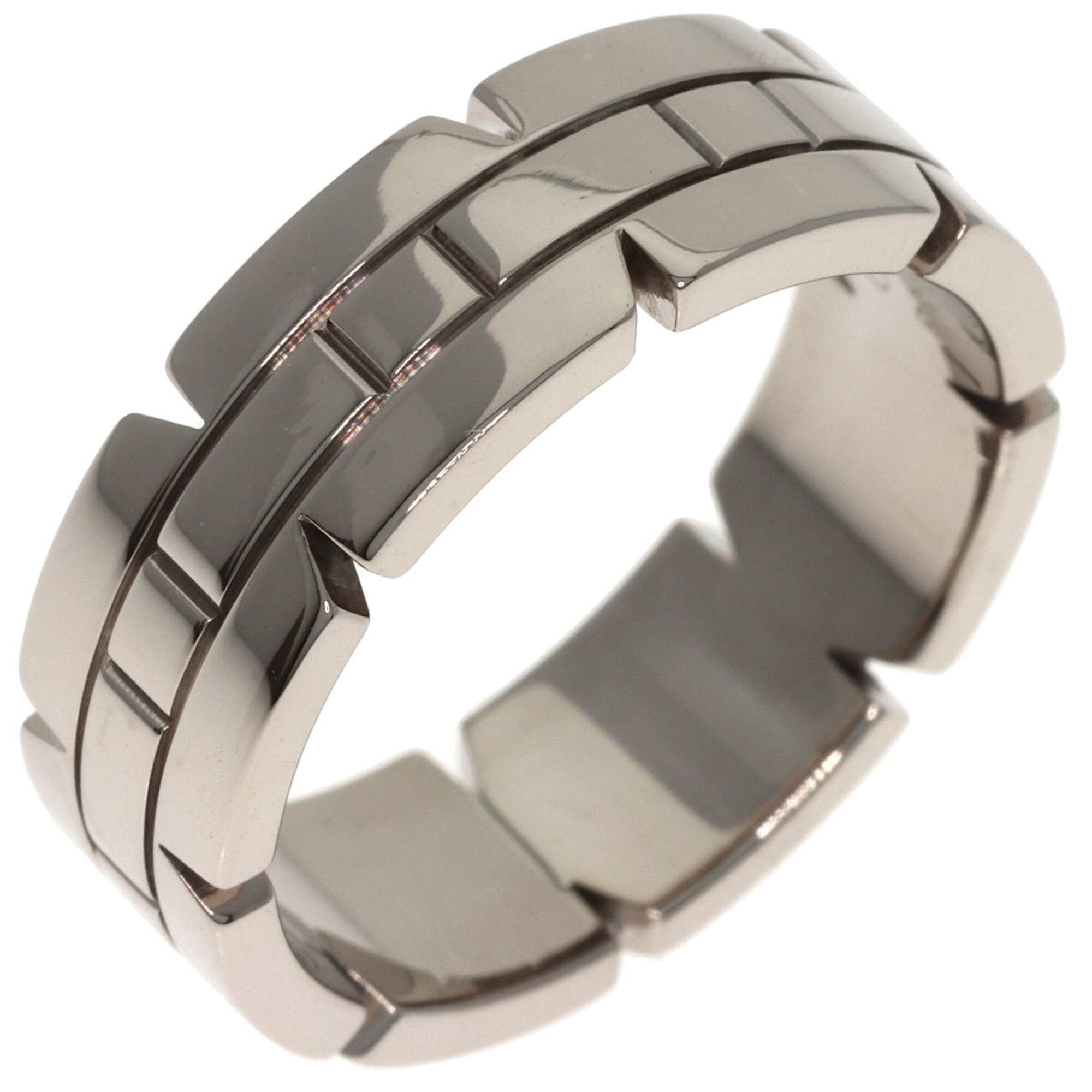 Cartier Silver White Gold (18K) Band Ring (Pre-Owned)