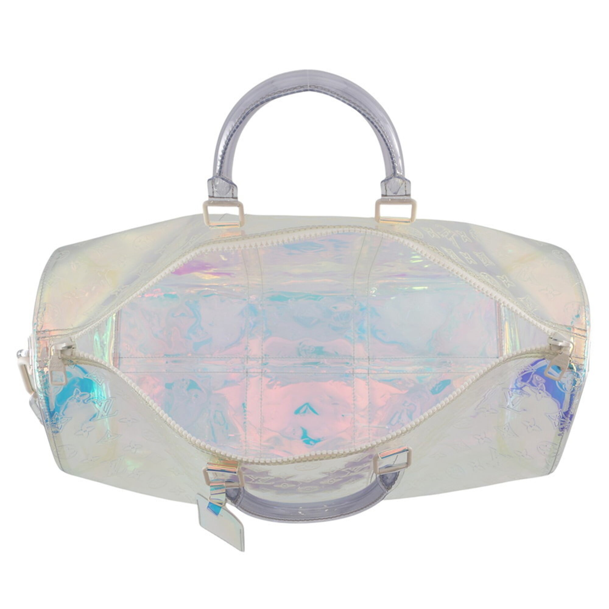 Louis Vuitton Monogram Clear Boston Bag (Pre-Owned)