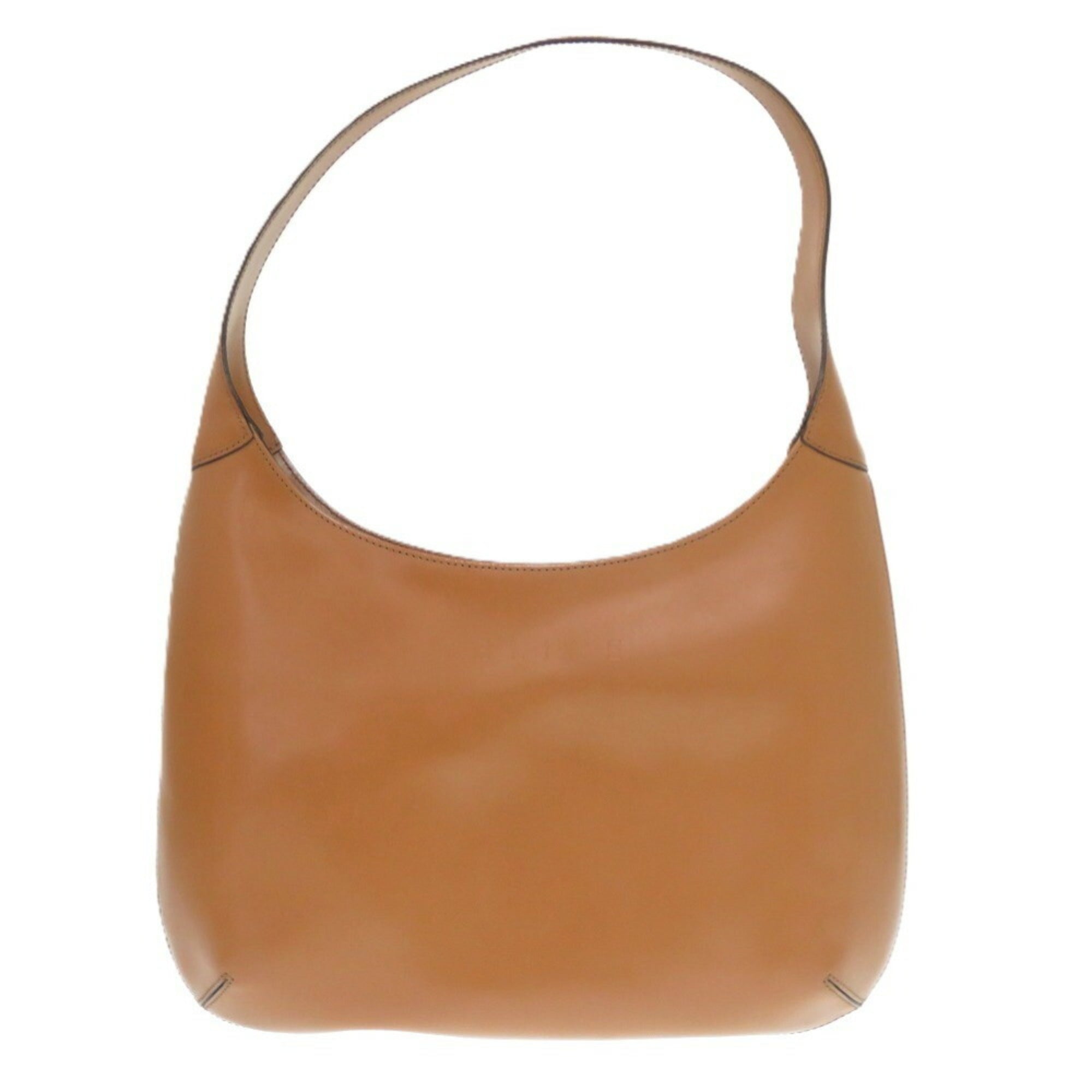 Celine Brown Camel Leather Shoulder Bag (Pre-Owned)