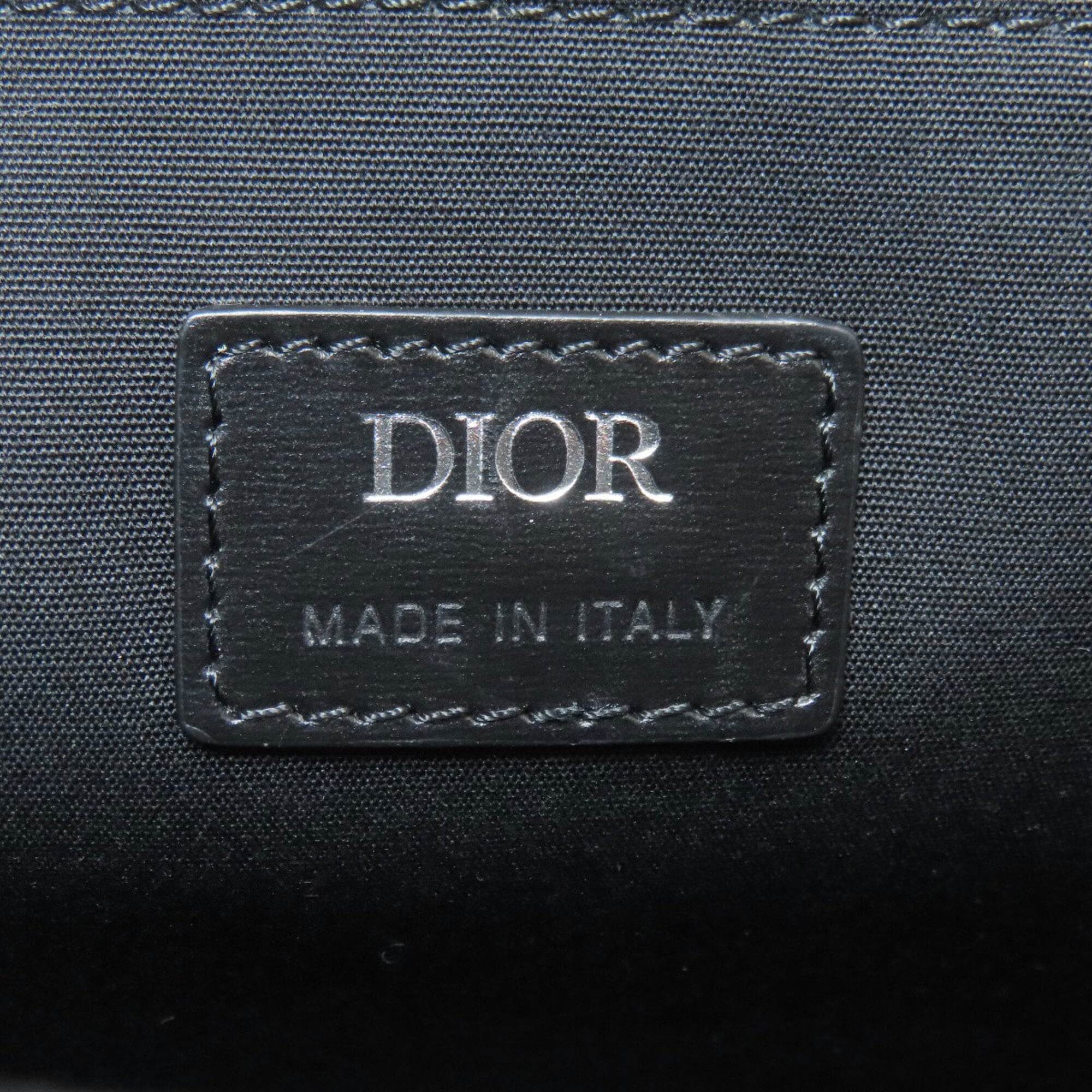 Christian Dior Black Pvc Tote Bag (Pre-Owned)