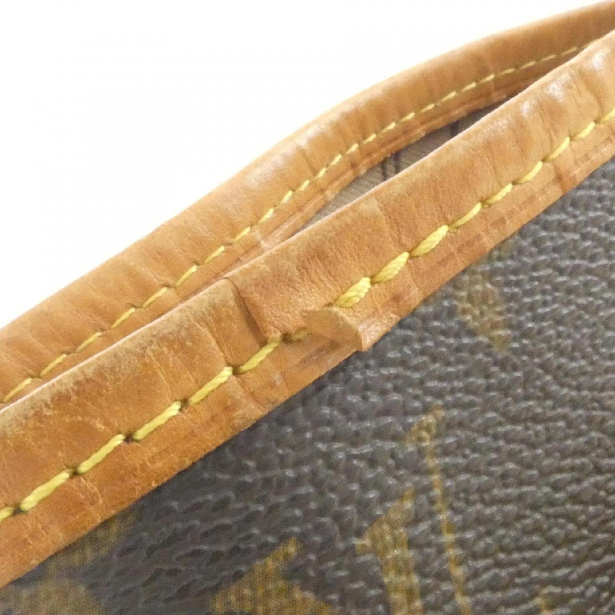 Louis Vuitton Brown Coated Canvas Handbag (Pre-Owned)