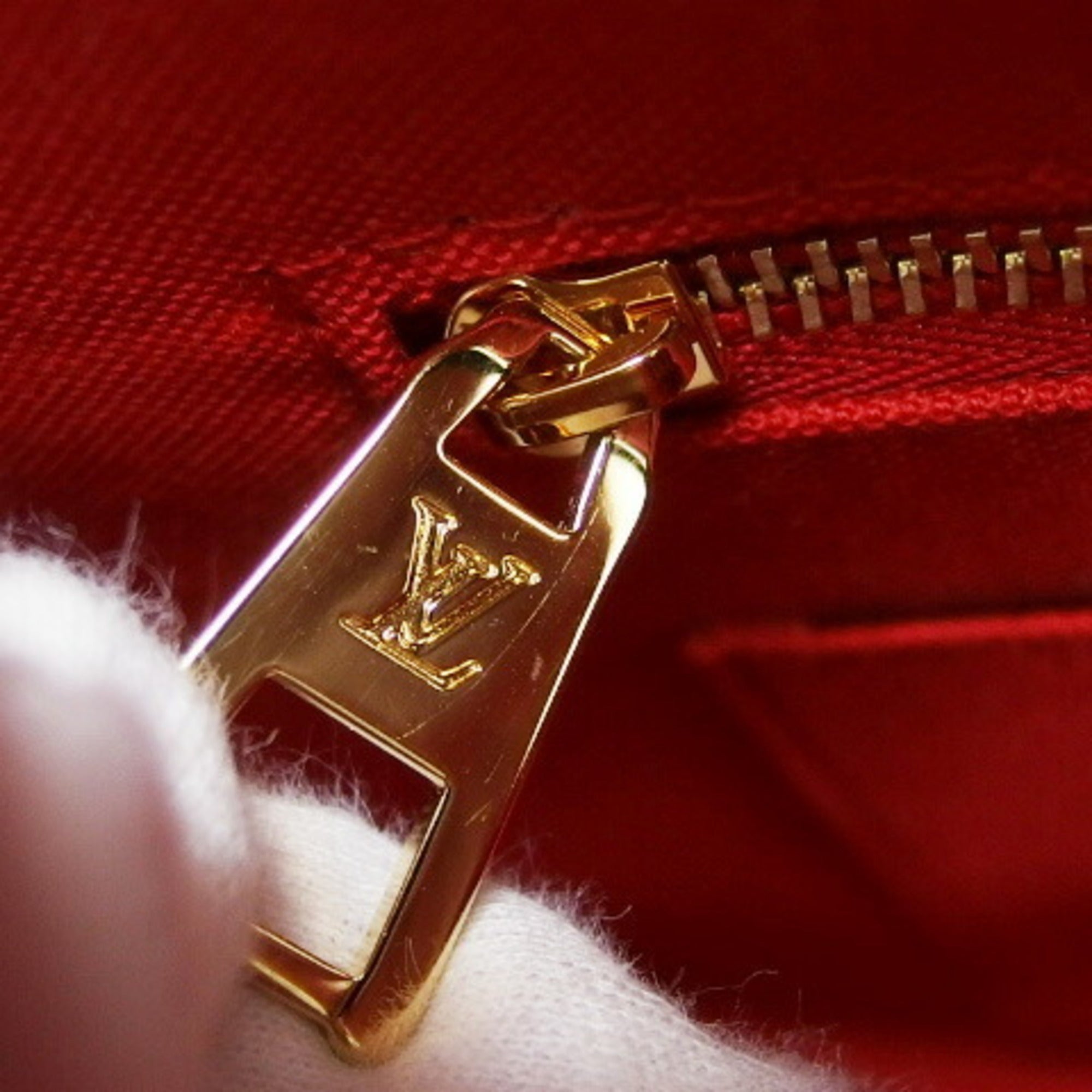 Louis Vuitton Brown Dark Brown Marron Monogram Reverse Canvas Shoulder Bag Tote Bag (Pre-Owned)