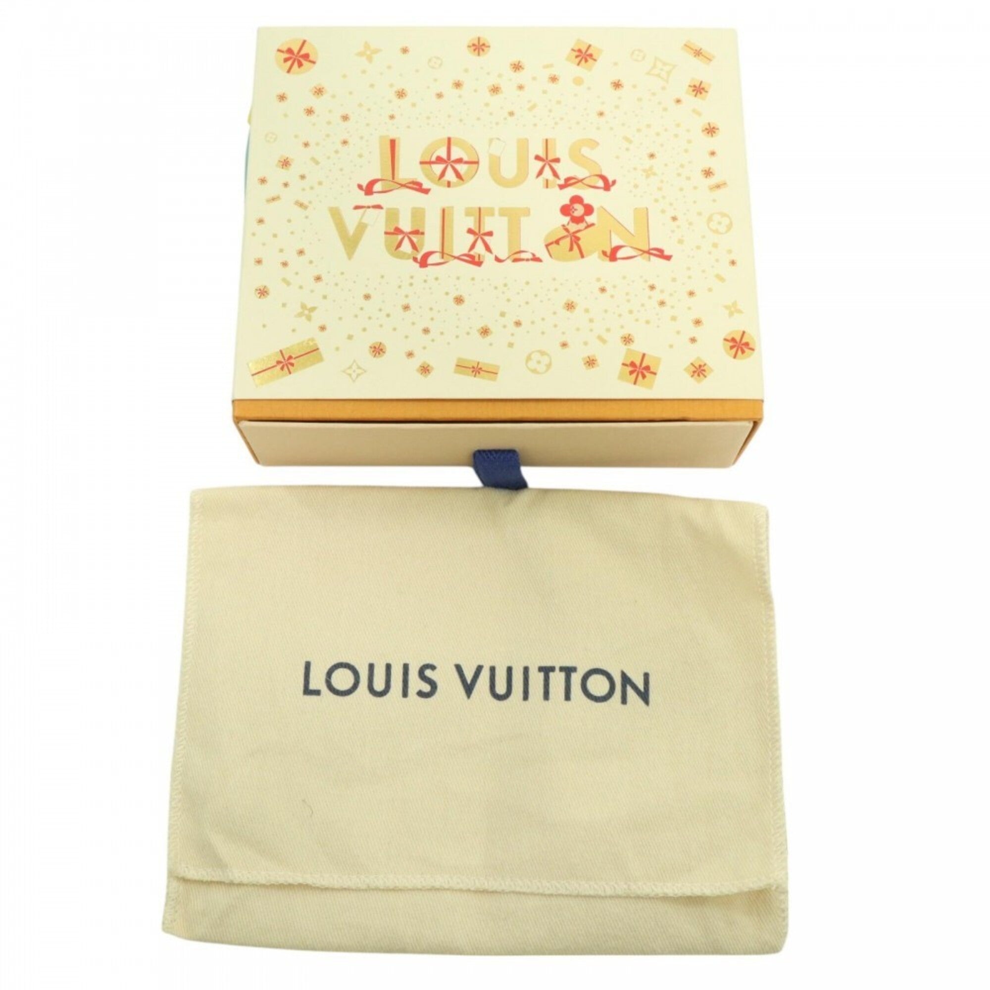 Louis Vuitton Blue Gray Monogram Wallet (Bi-Fold) (Pre-Owned)