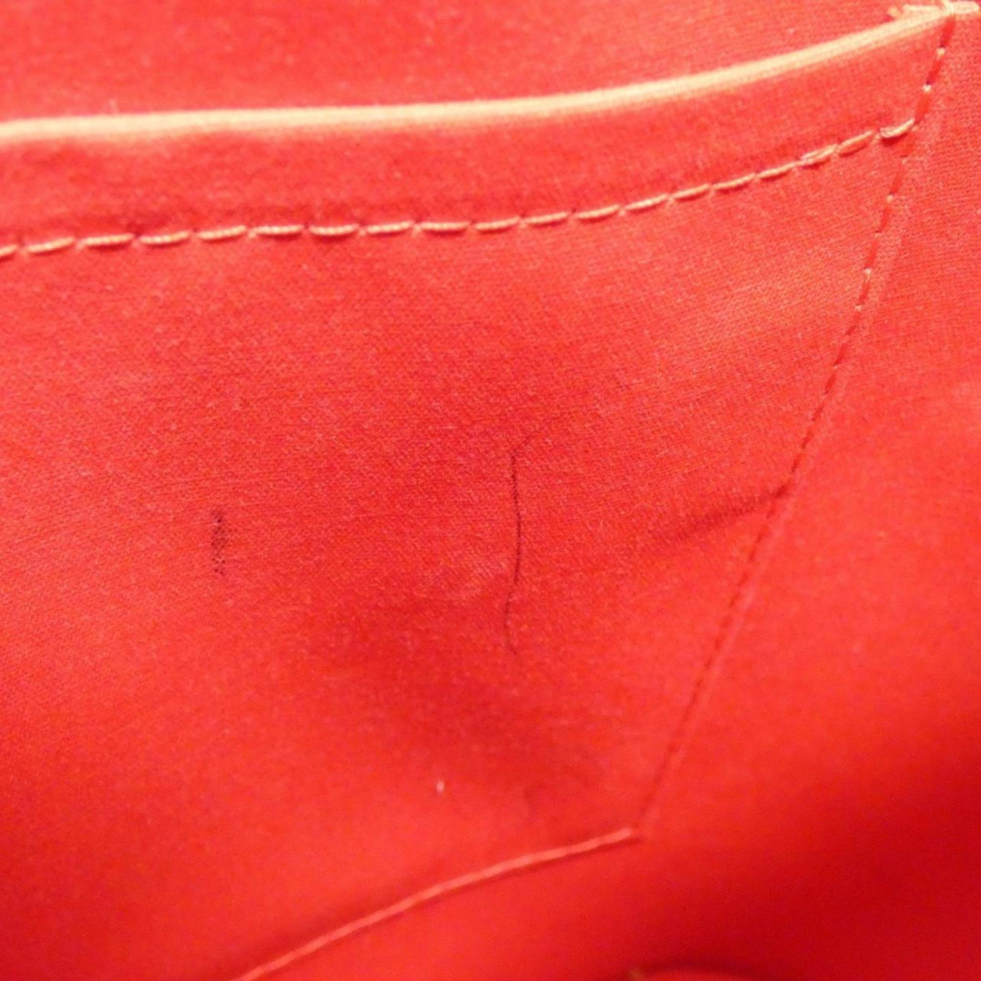 Louis Vuitton Cerise Red Color Leather Handbag (Pre-Owned)