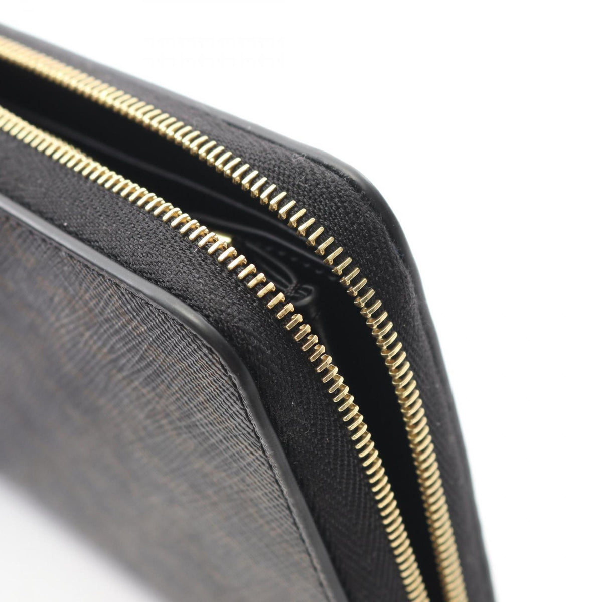 Celine Black Pvc Long Wallet (Bi-Fold) (Pre-Owned)