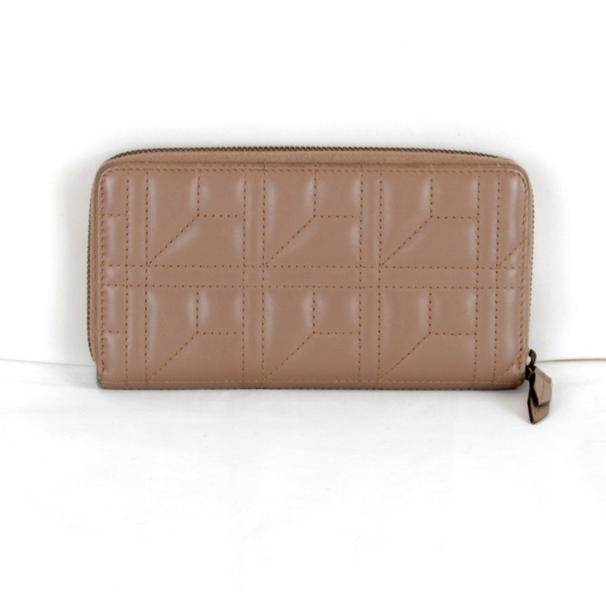 Gucci Brown Leather Long Wallet (Bi-Fold) (Pre-Owned)