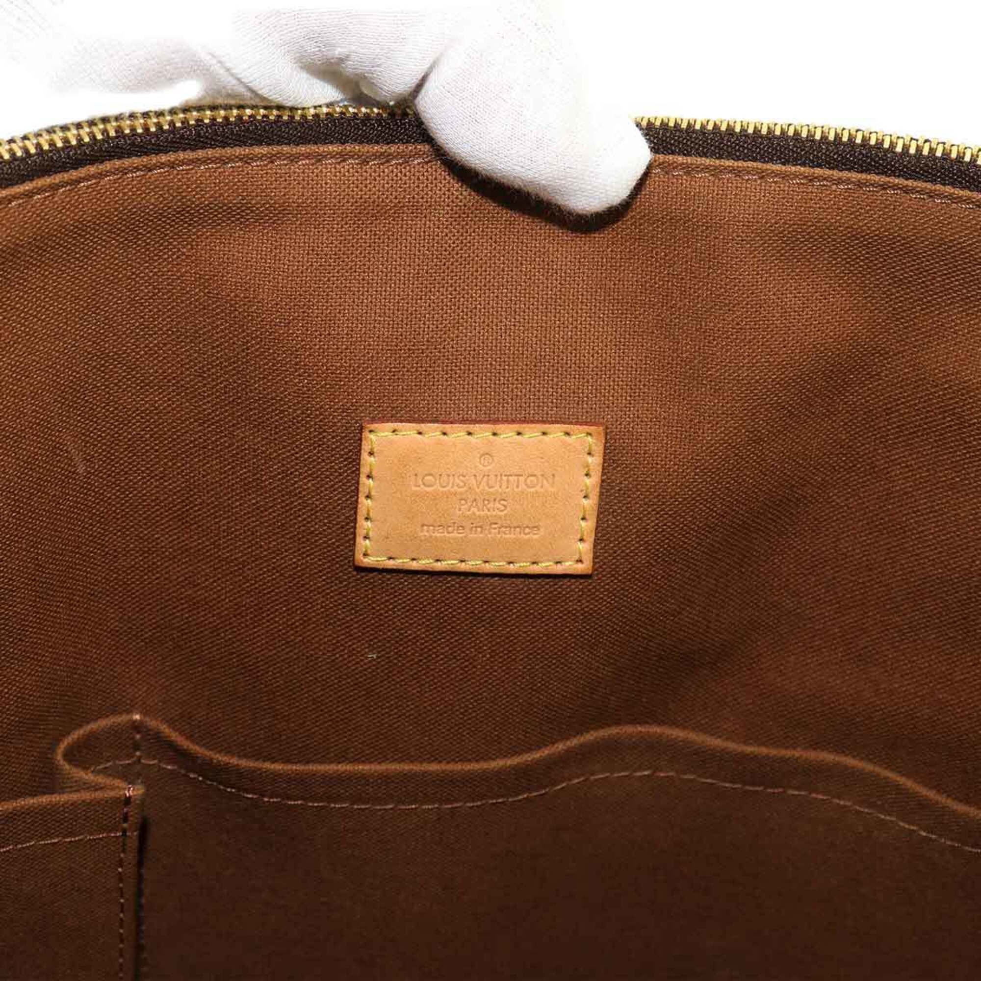 Louis Vuitton Brown Monogram Monogram Handbag Tote Bag (Pre-Owned)