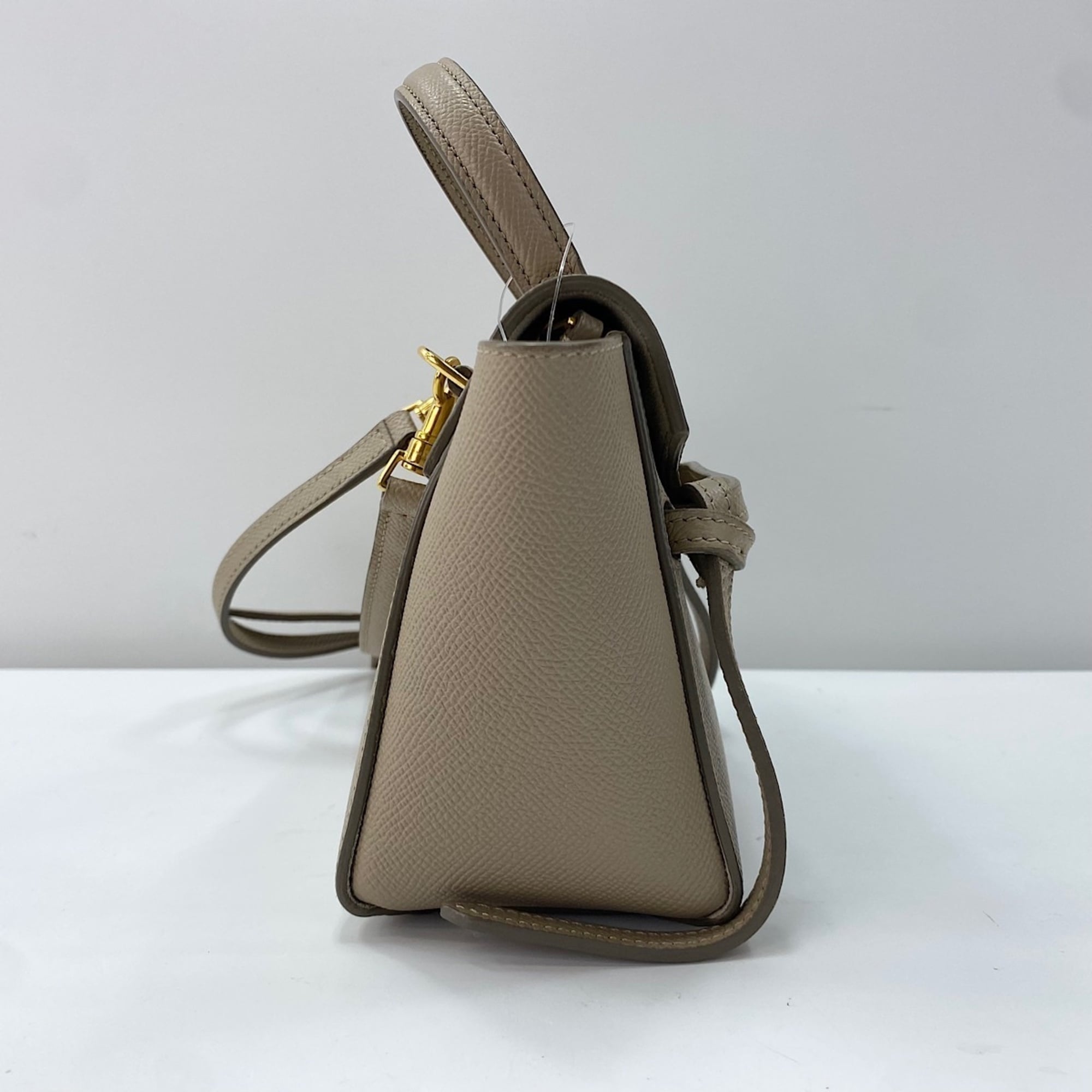 Celine Beige Handbag Shoulder Bag (Pre-Owned)