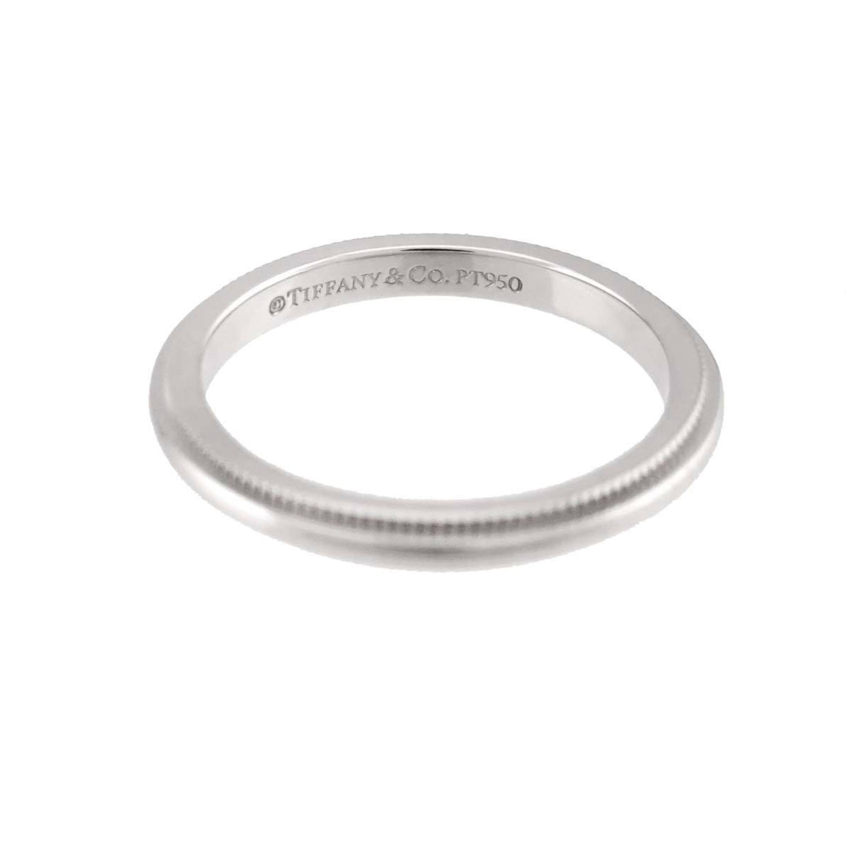 Tiffany Platinum 950 Band Ring (Pre-Owned)