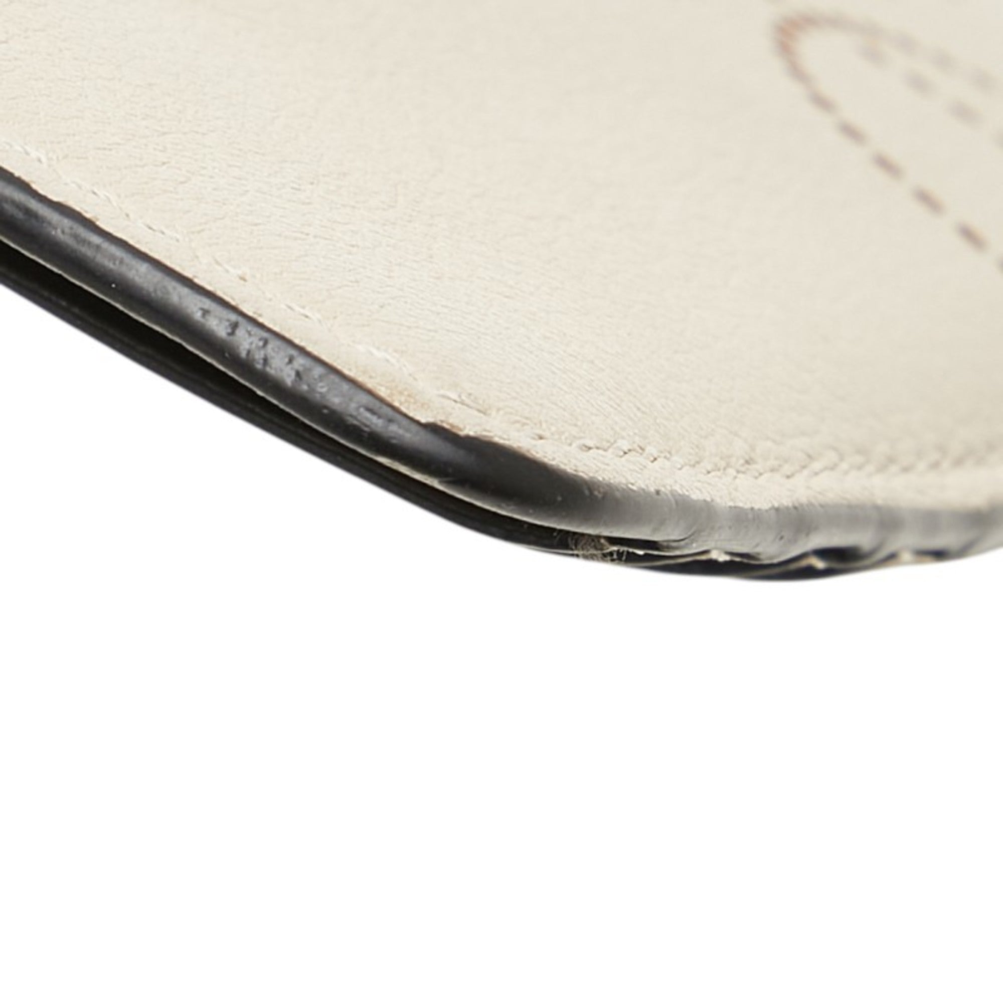 Loewe Beige Leather Long Wallet (Bi-Fold) (Pre-Owned)