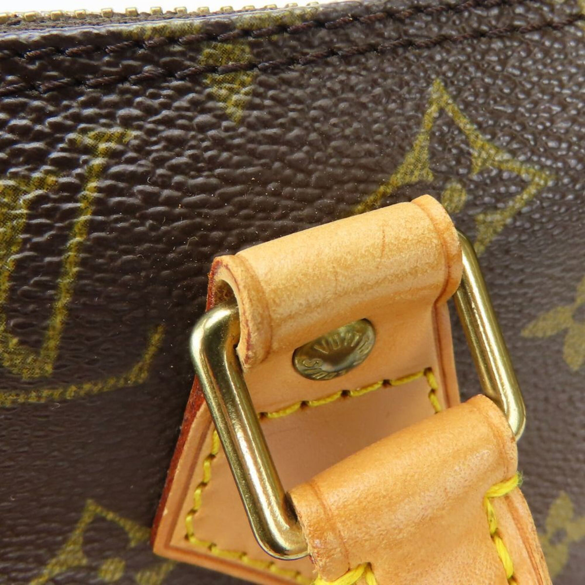 Louis Vuitton Monogram Brown Monogram Leather Handbag (Pre-Owned)