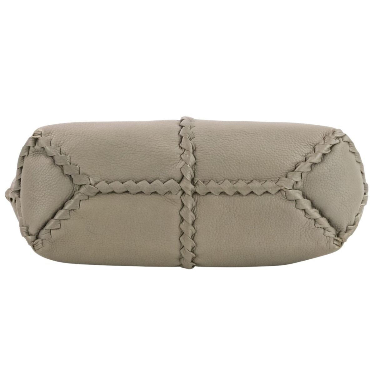 Bottega Veneta Gray Handbag (Pre-Owned)