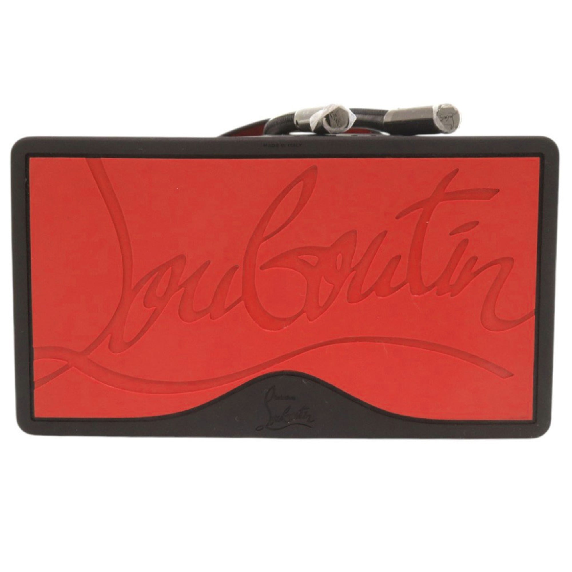 Christian Louboutin Black Leather Shoulder Bag (Pre-Owned)