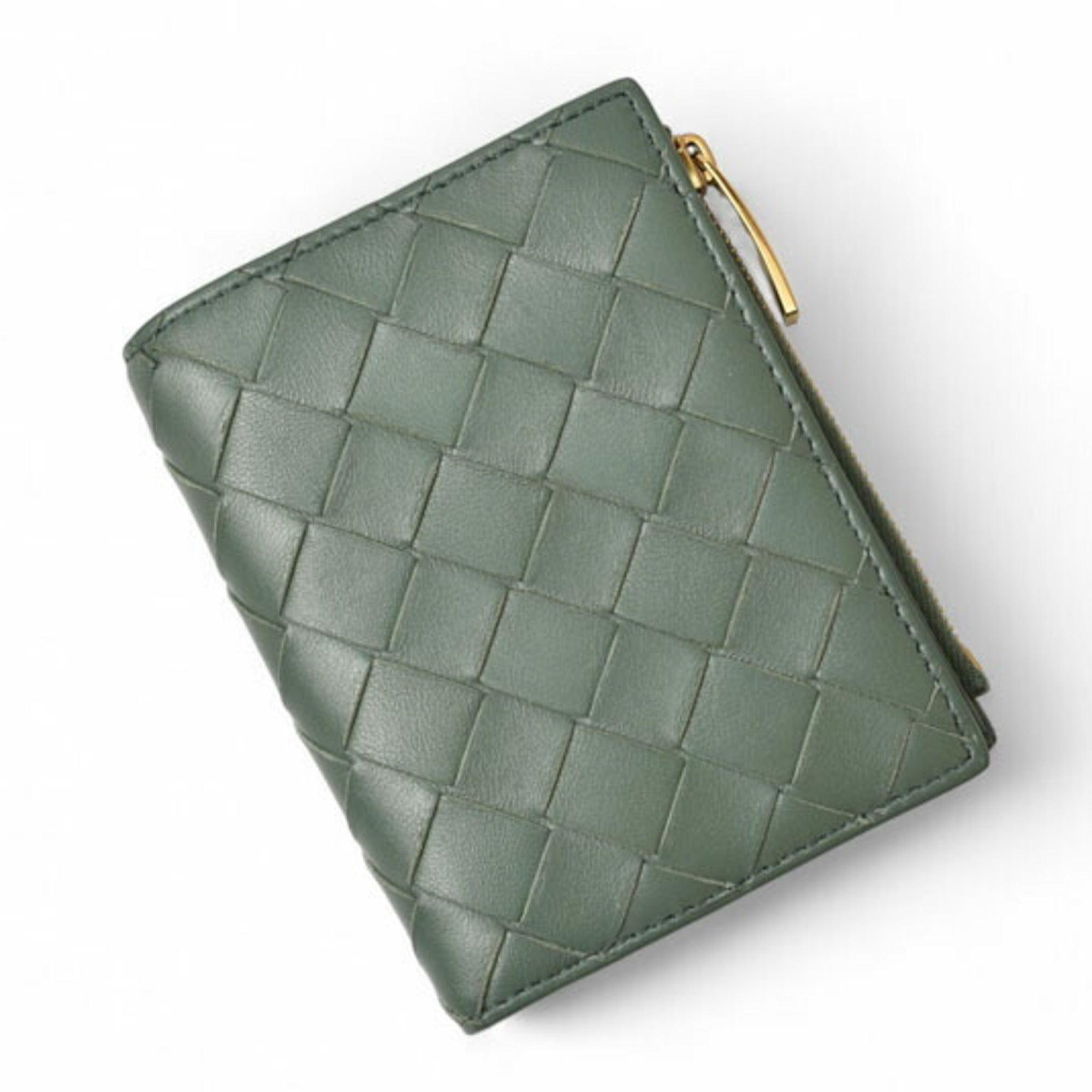 Bottega Veneta Intrecciato Leather Wallet (Bi-Fold) (Pre-Owned)