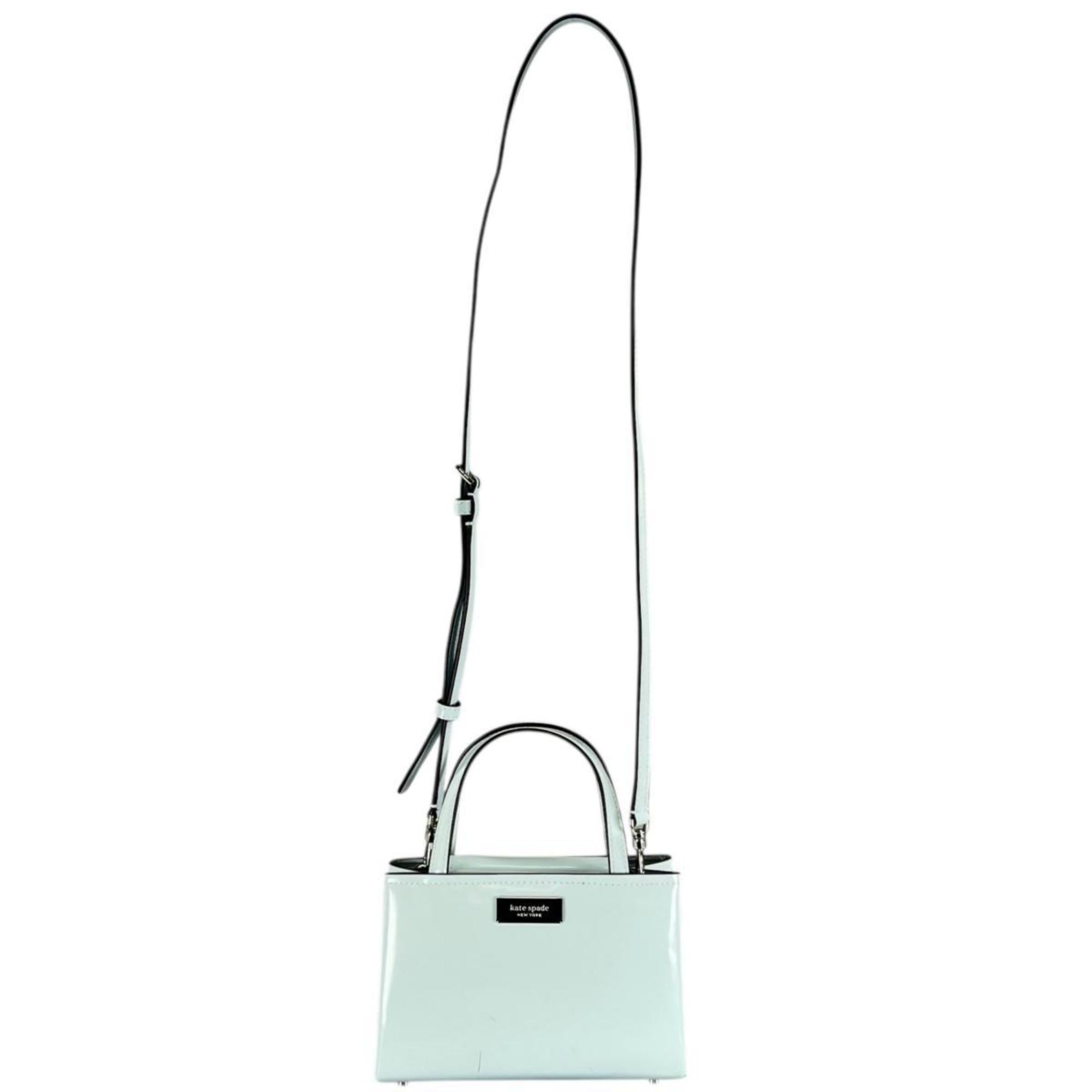 Kate Spade Blue Light Blue Leather Handbag Shoulder Bag (Pre-Owned)