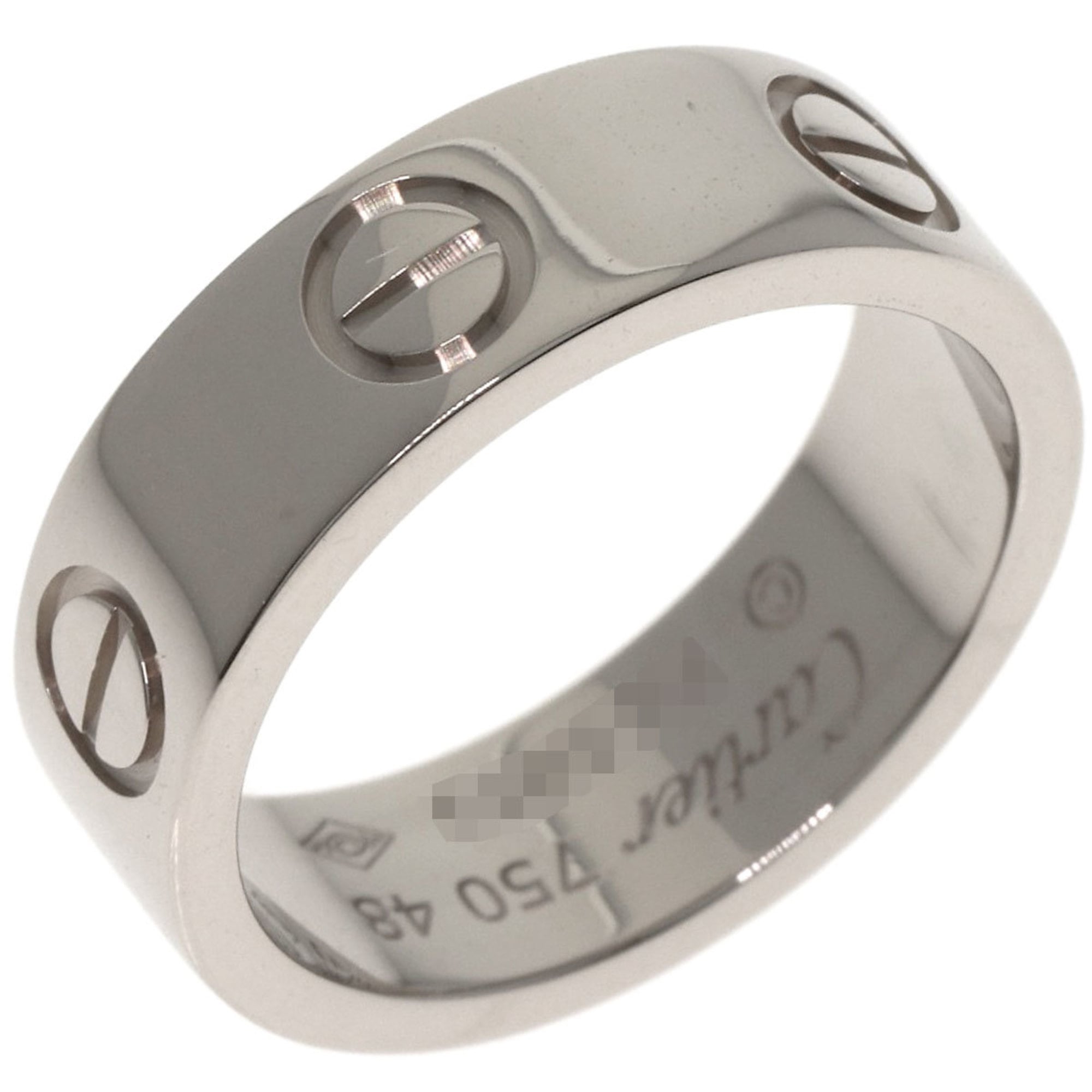 Cartier White Gold (18K) Band Ring (Pre-Owned)