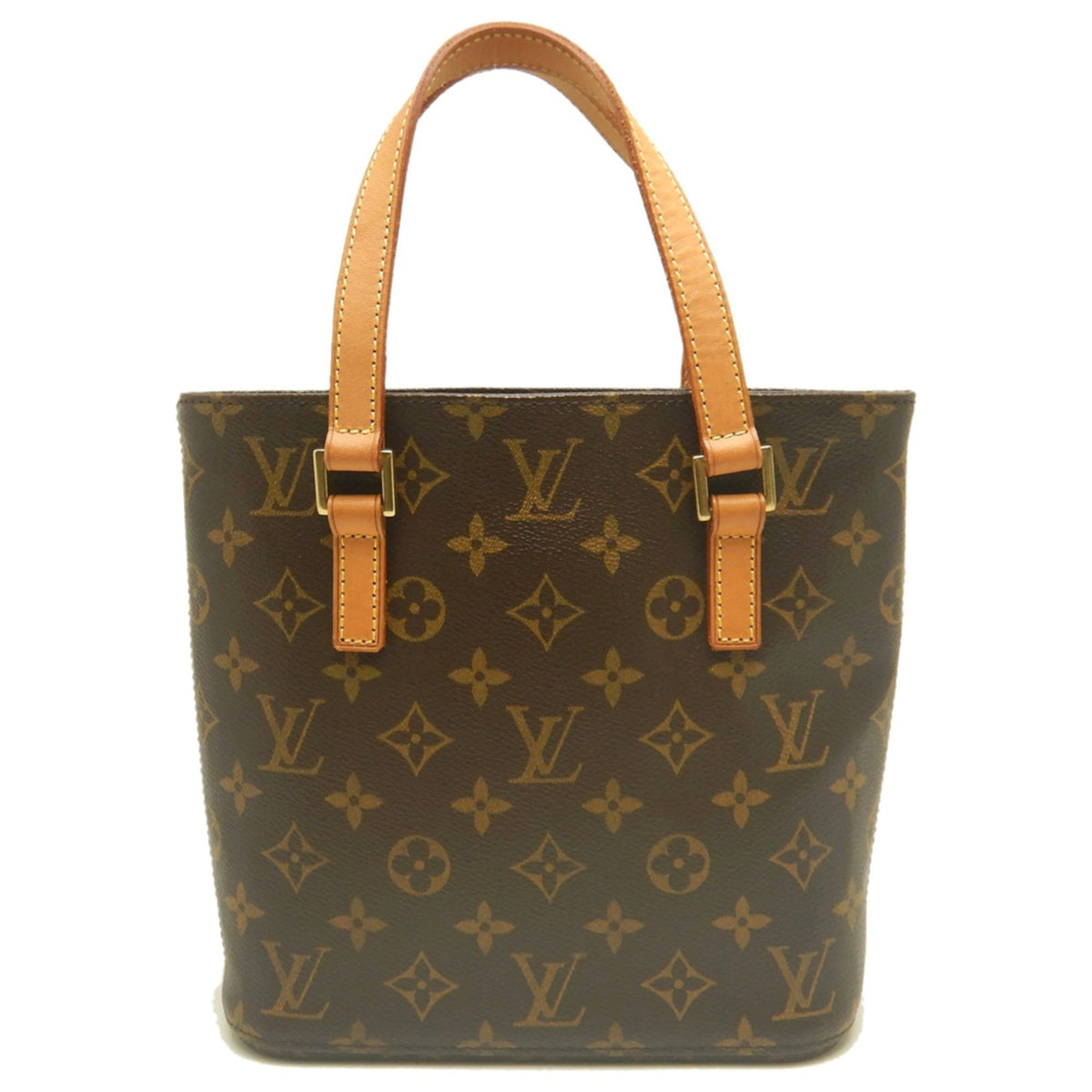 Louis Vuitton Brown Monogram Canvas Handbag (Pre-Owned)