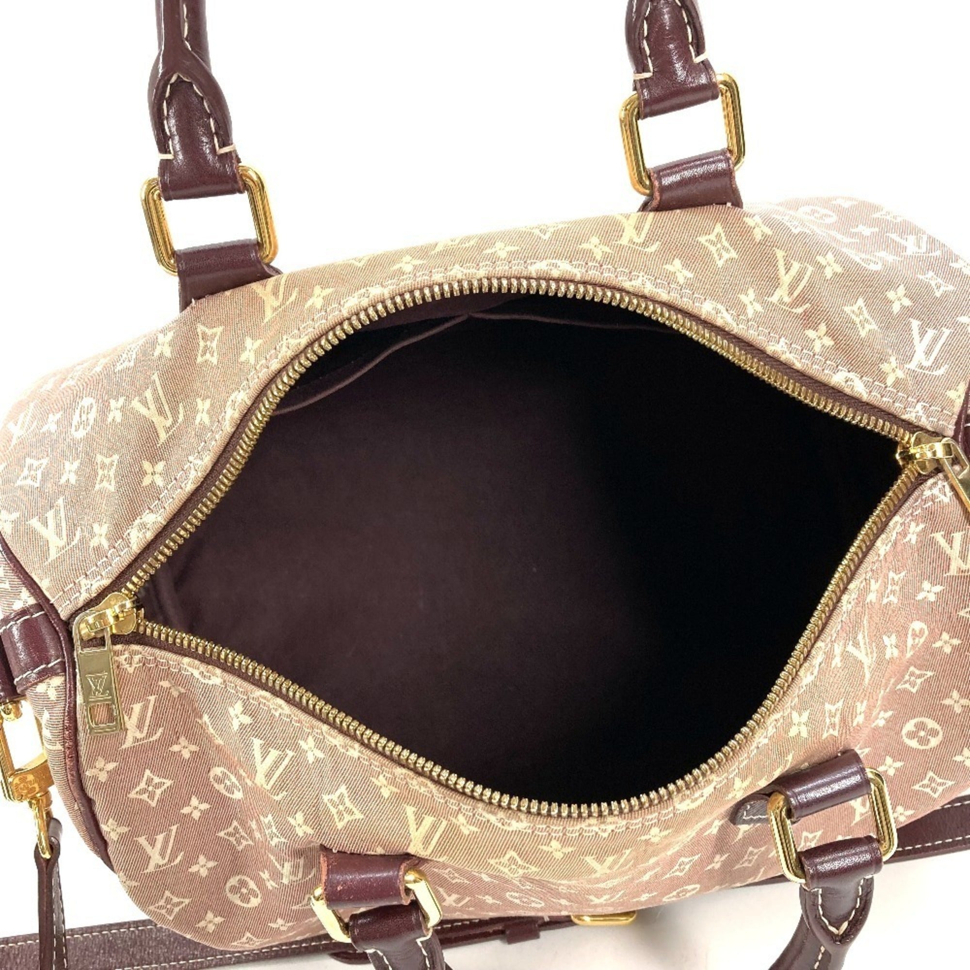 Louis Vuitton Monogram Idylle Brown Sepia Monogram Idylle Boston Bag Shoulder Bag (Pre-Owned)