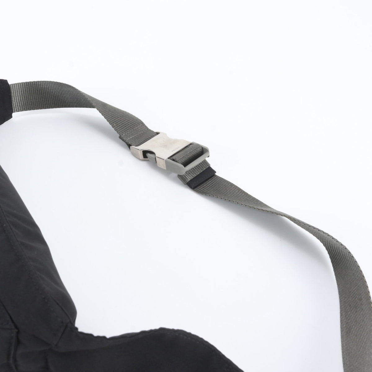 Pradasports Black Pouch Shoulder Bag Sling Bag (Pre-Owned)