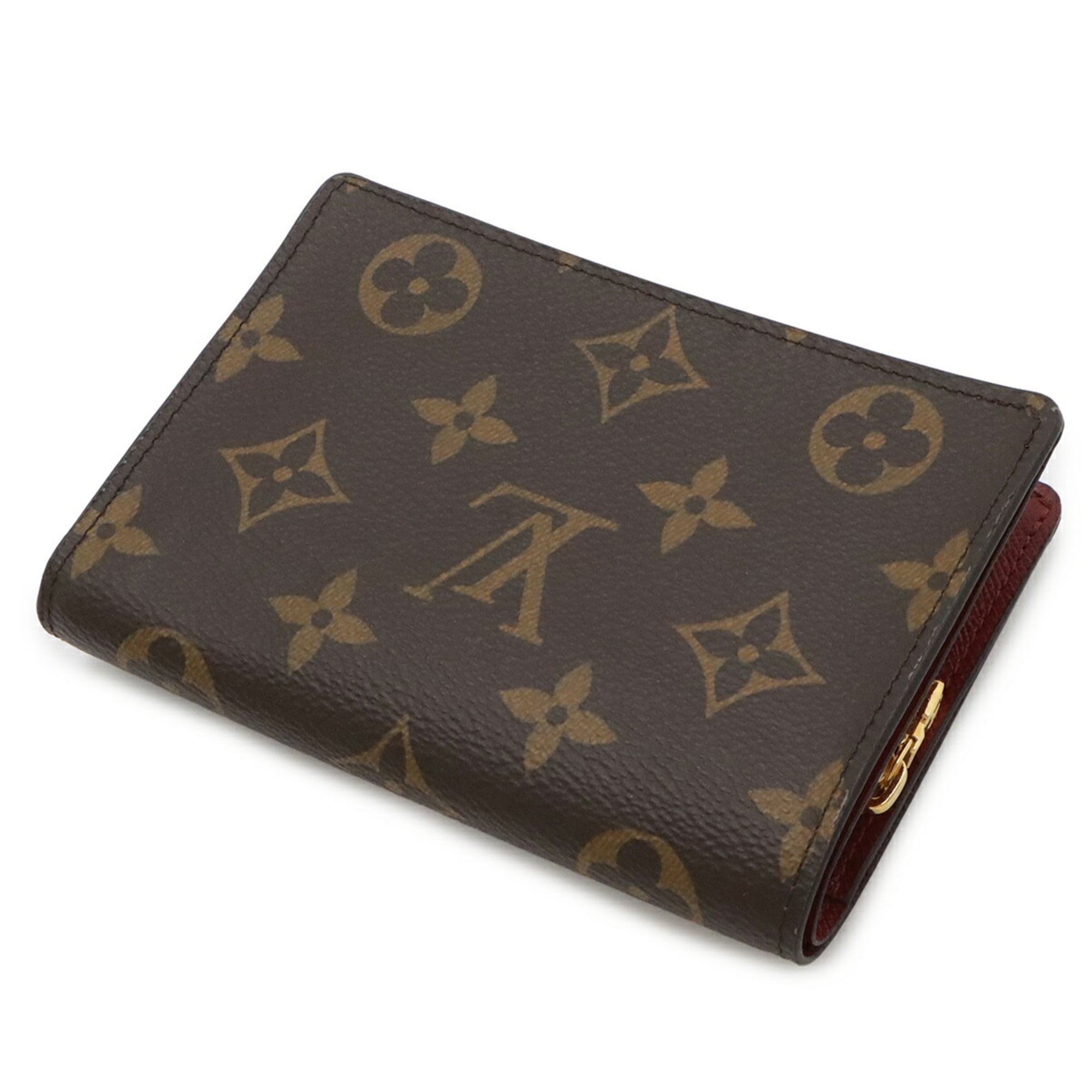 Louis Vuitton Monogram Fuchsia Monogram Canvas Pvc Coated Canvas Wallet (Bi-Fold) (Pre-Owned)