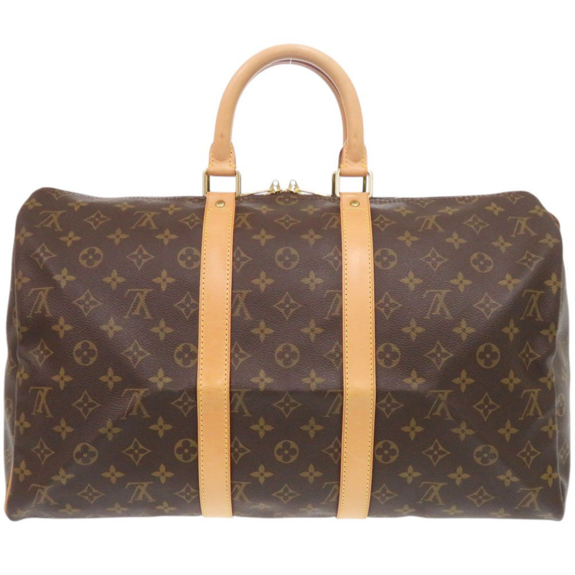 Louis Vuitton Brown Monogram Monogram Boston Bag (Pre-Owned)