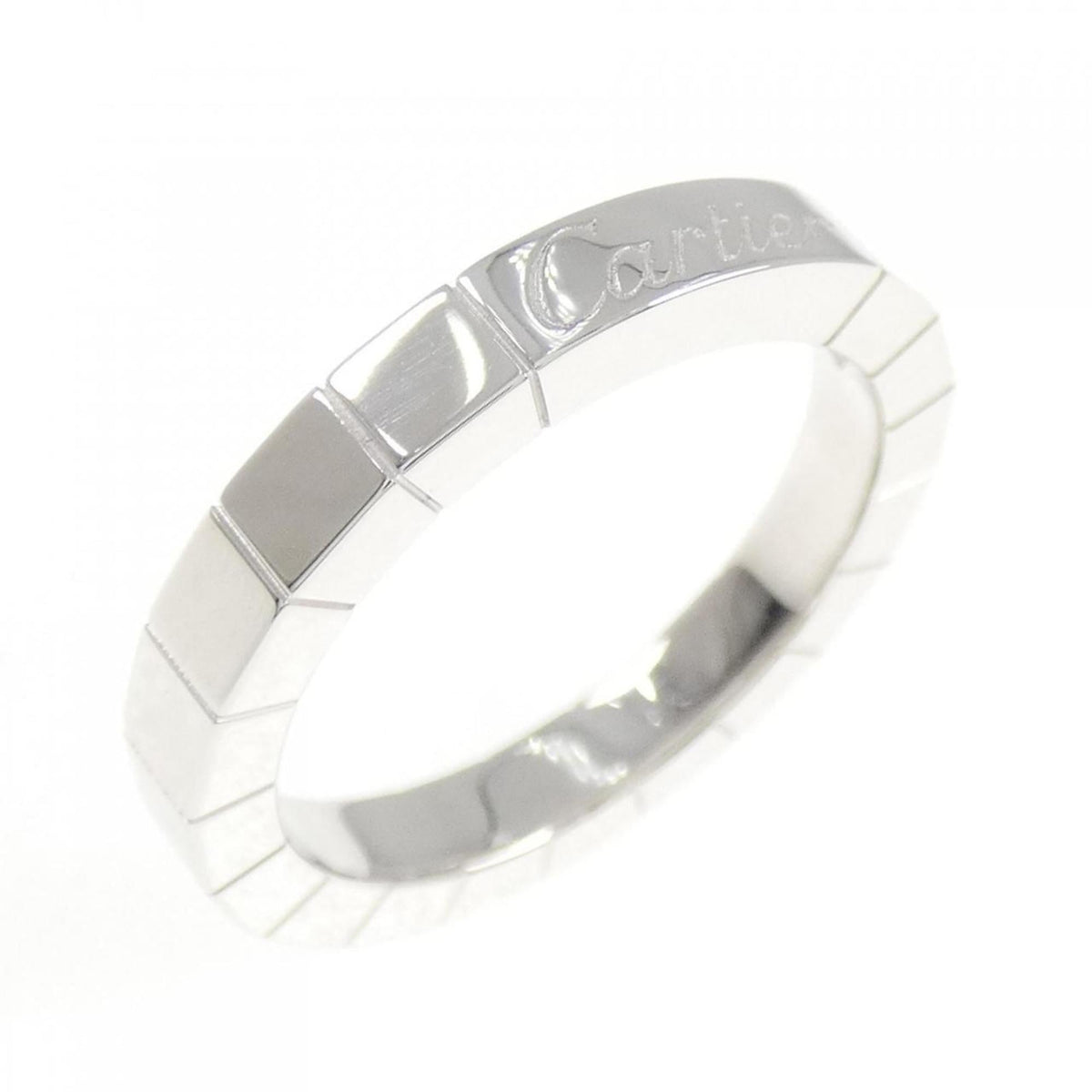 Cartier White Gold White Gold (18K) Band Ring (Pre-Owned)