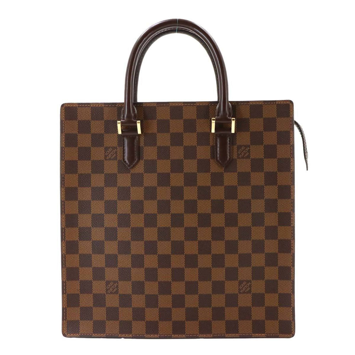 Louis Vuitton Brown Damier Canvas Ebene Damier Canvas Handbag Tote Bag (Pre-Owned)