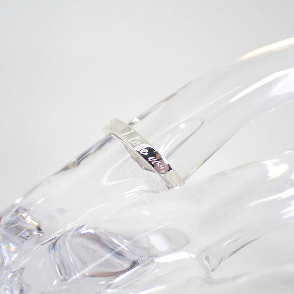 Tiffany Sterling Silver 925 Band Ring (Pre-Owned)