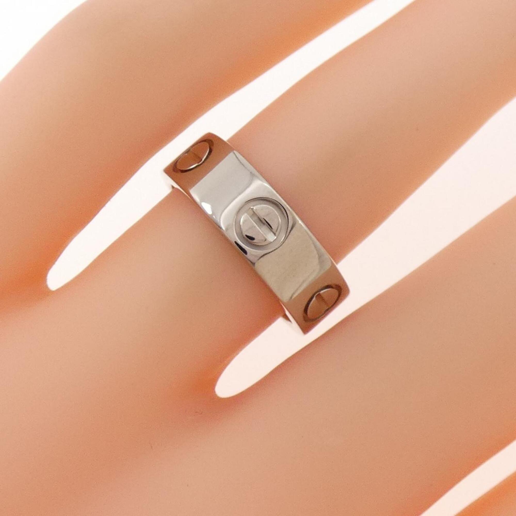 Cartier Love White Gold (18K) Band Ring (Pre-Owned)