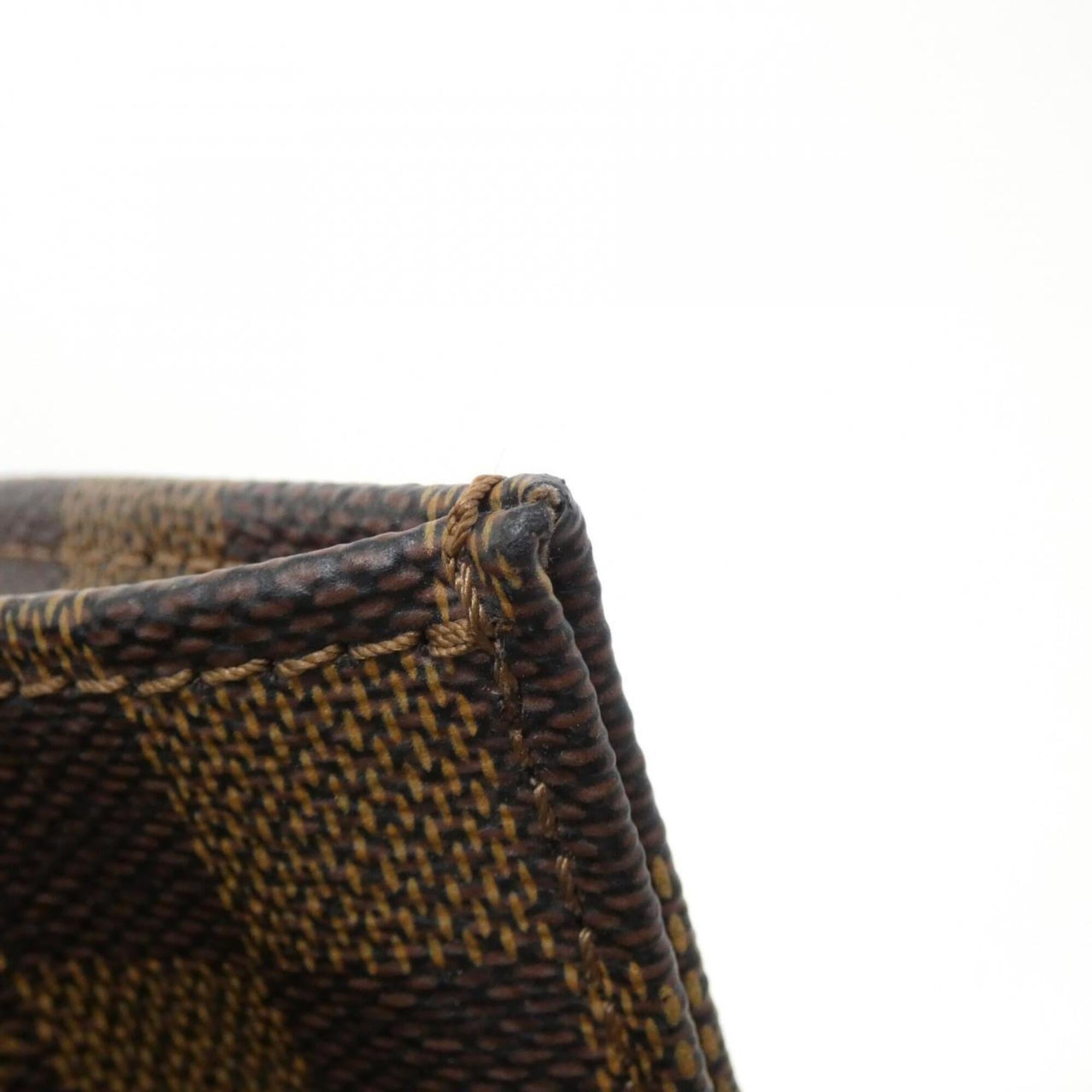 Louis Vuitton Ebene Coated Canvas Handbag (Pre-Owned)