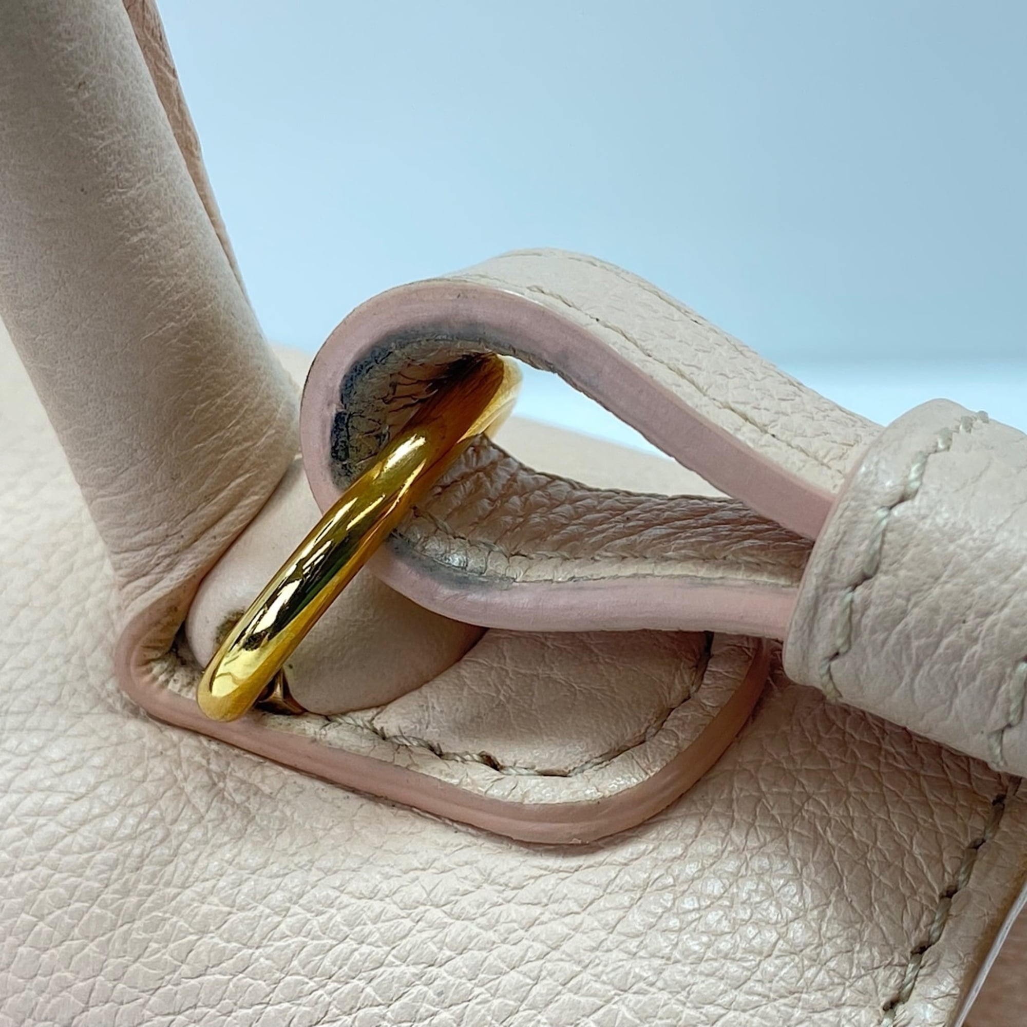Delvaux Pink Handbag Shoulder Bag (Pre-Owned)