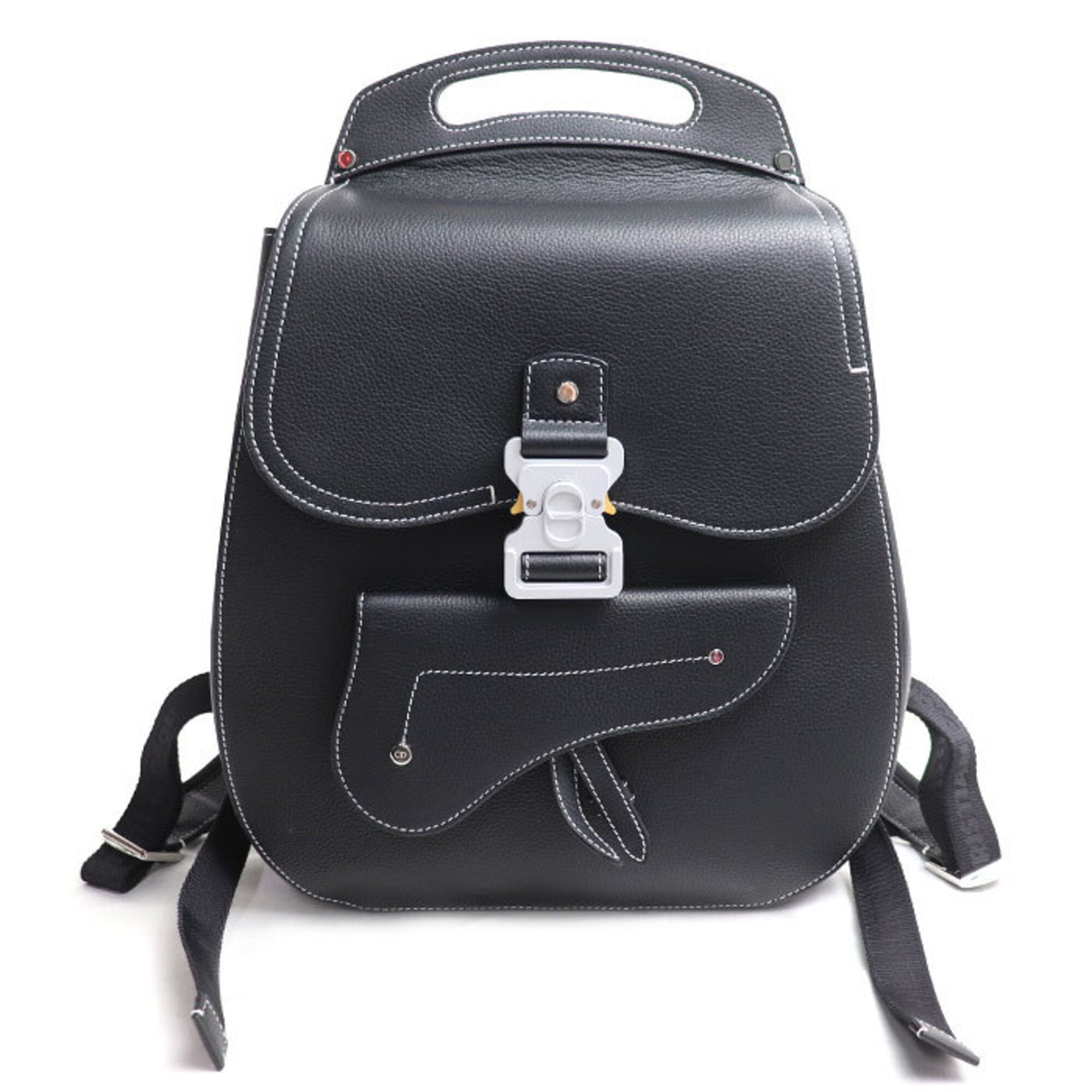 Christian Dior Black Leather Backpack (Pre-Owned)