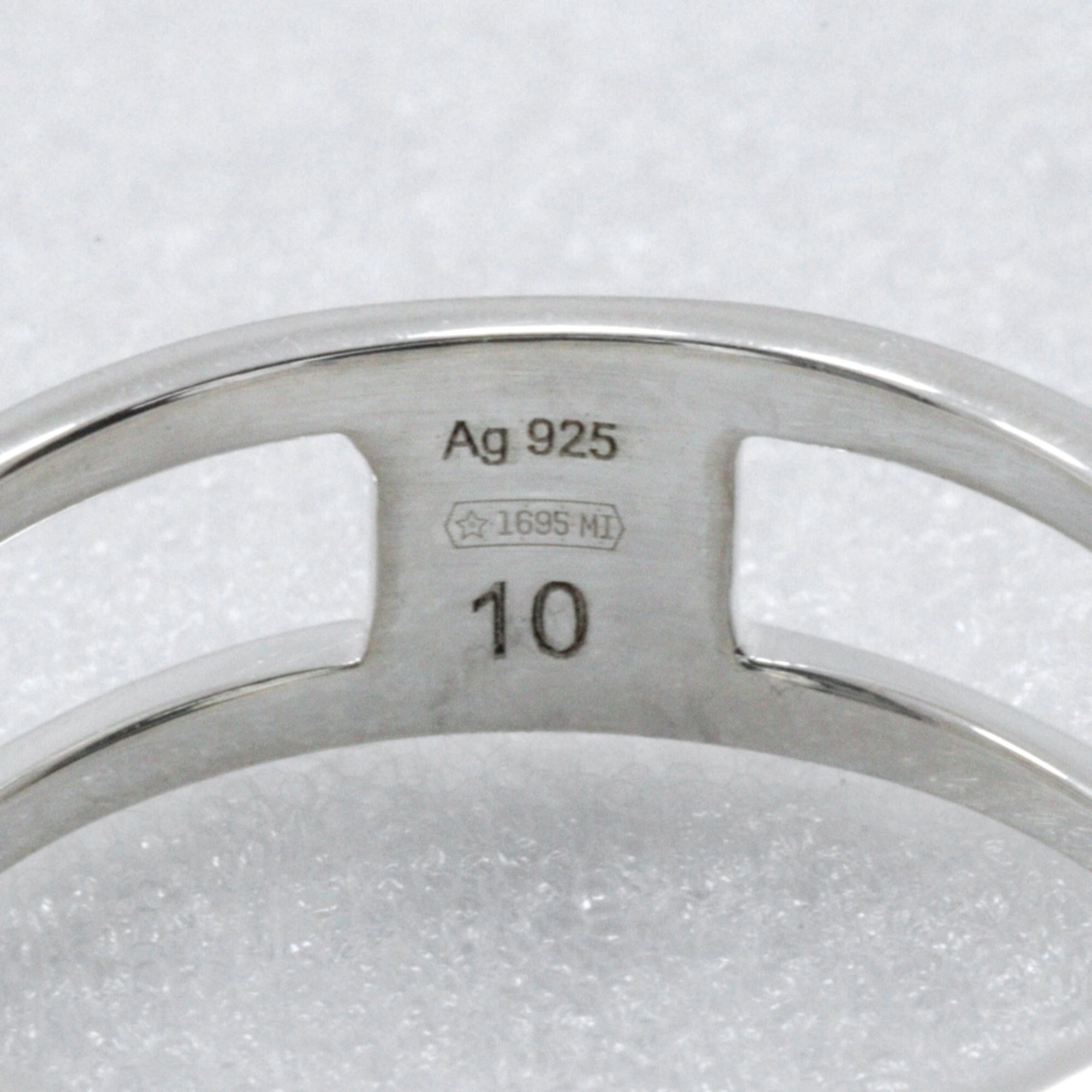Gucci Silver Silver 925 Band Ring (Pre-Owned)
