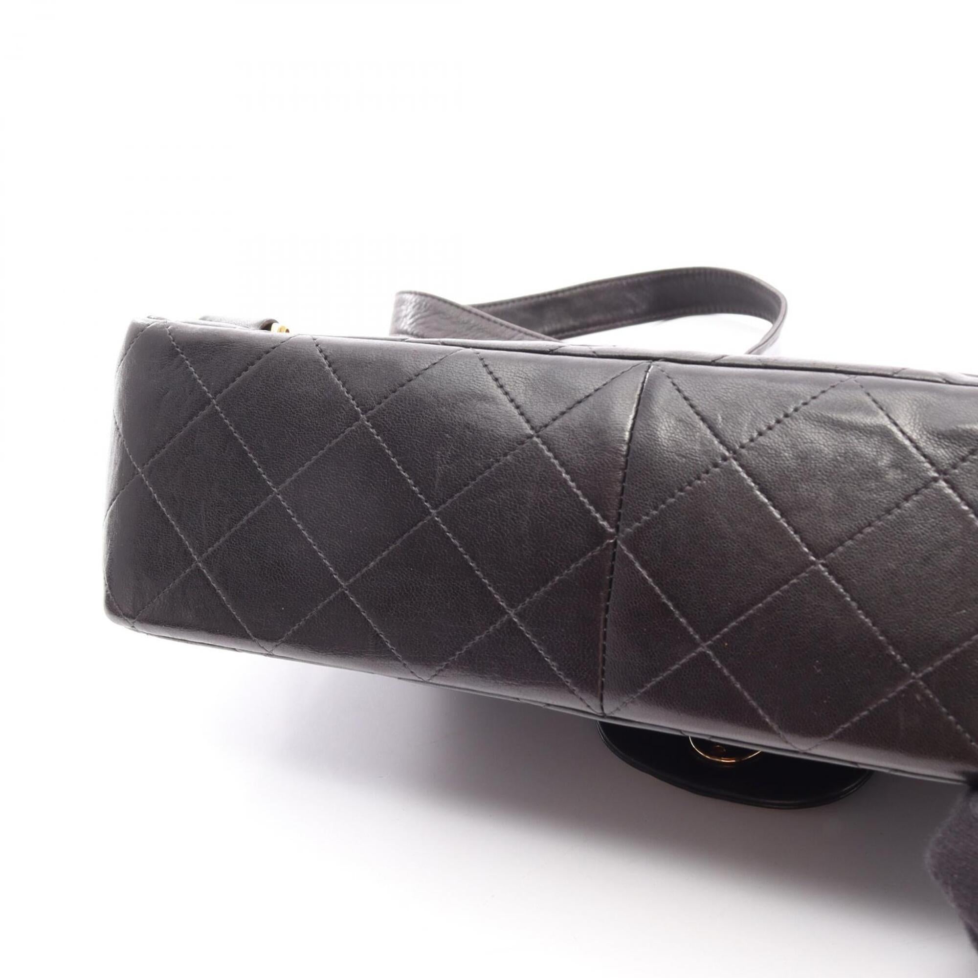 Chanel Black Leather Backpack (Pre-Owned)