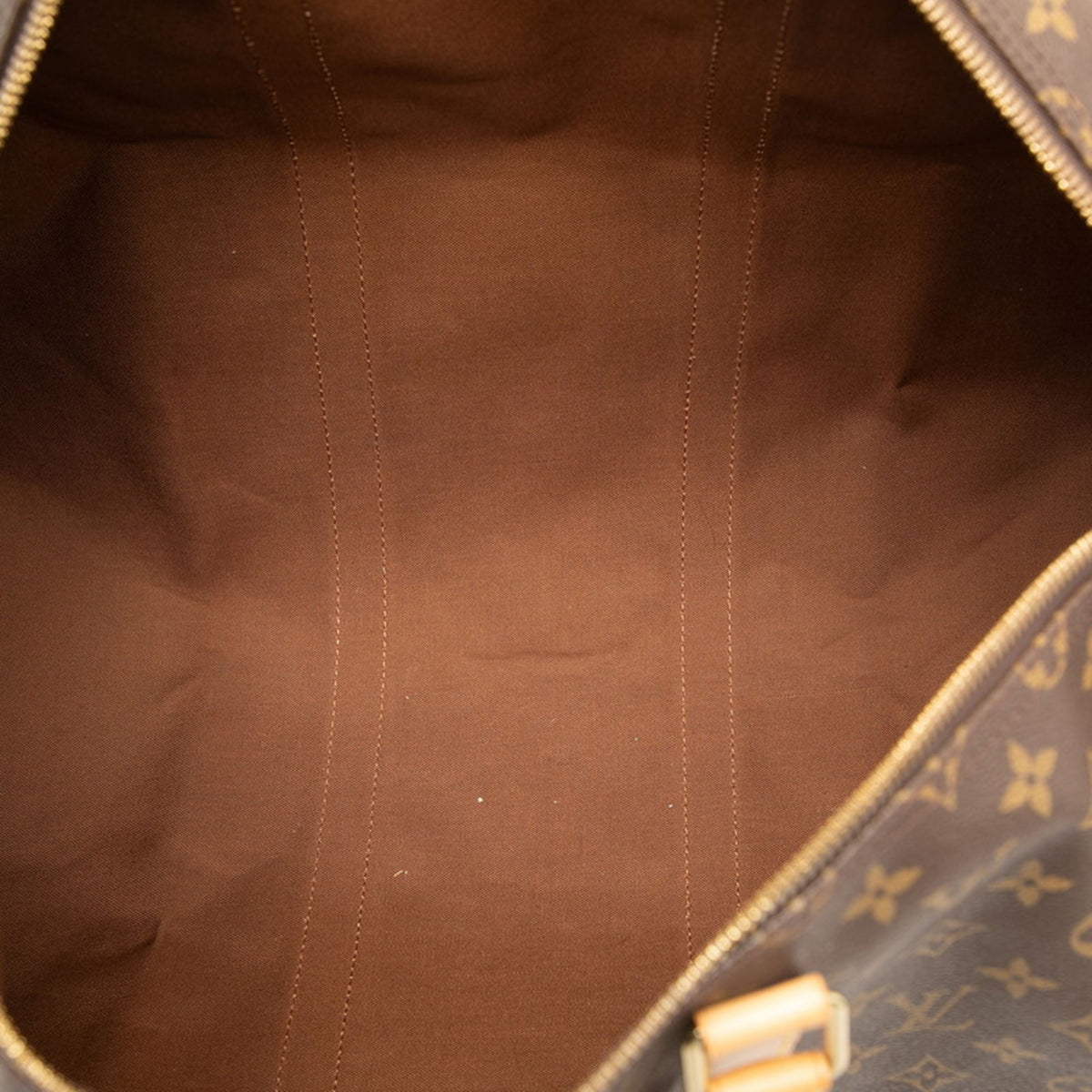 Louis Vuitton Brown Pvc Leather Boston Bag Handbag (Pre-Owned)