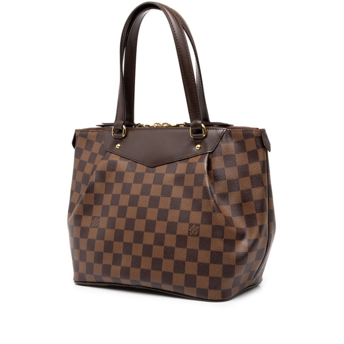 Louis Vuitton Brown Pvc Leather Handbag (Pre-Owned)