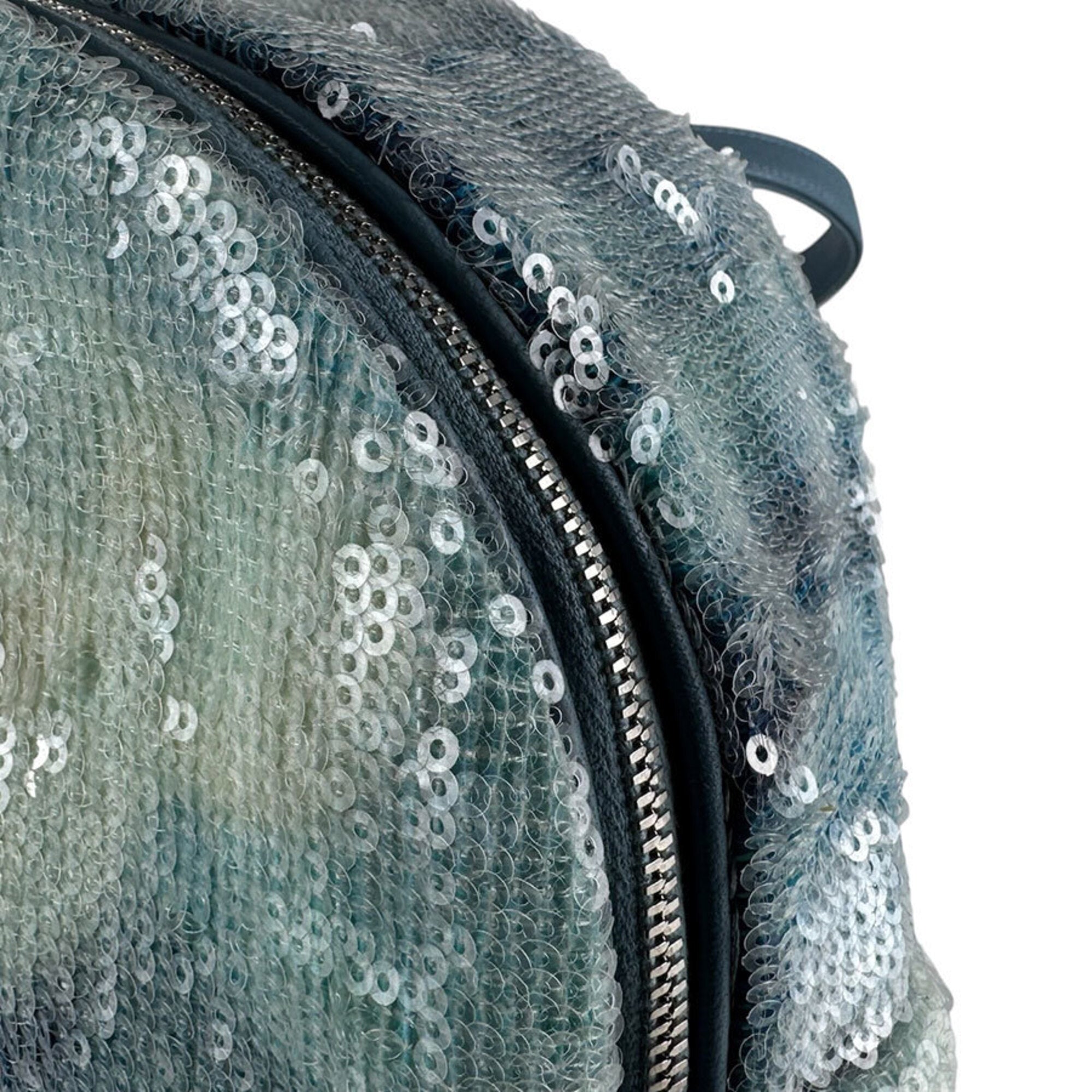 Chanel Blue Spangles Backpack (Pre-Owned)