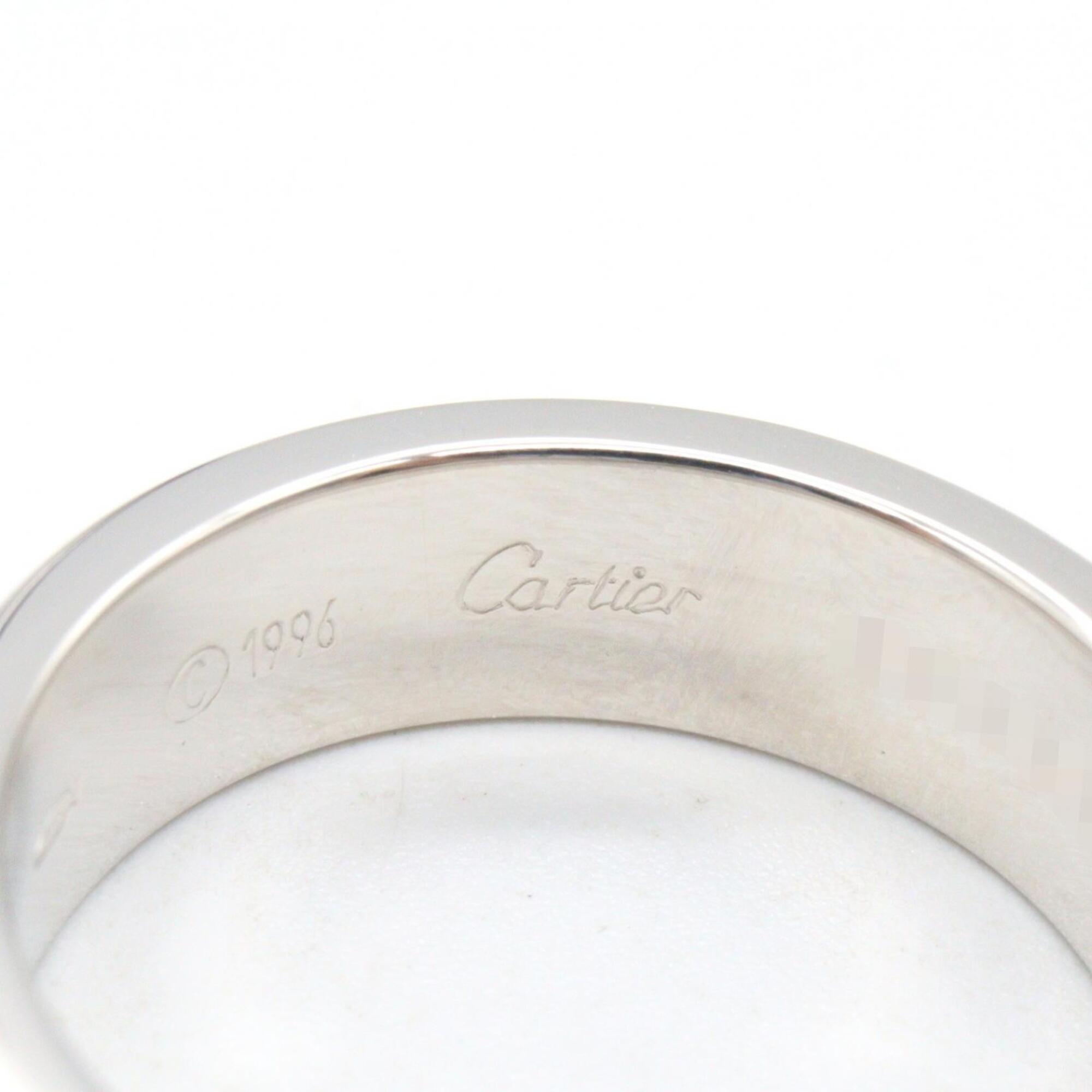 Cartier White Gold White Gold (18K) Band Ring (Pre-Owned)